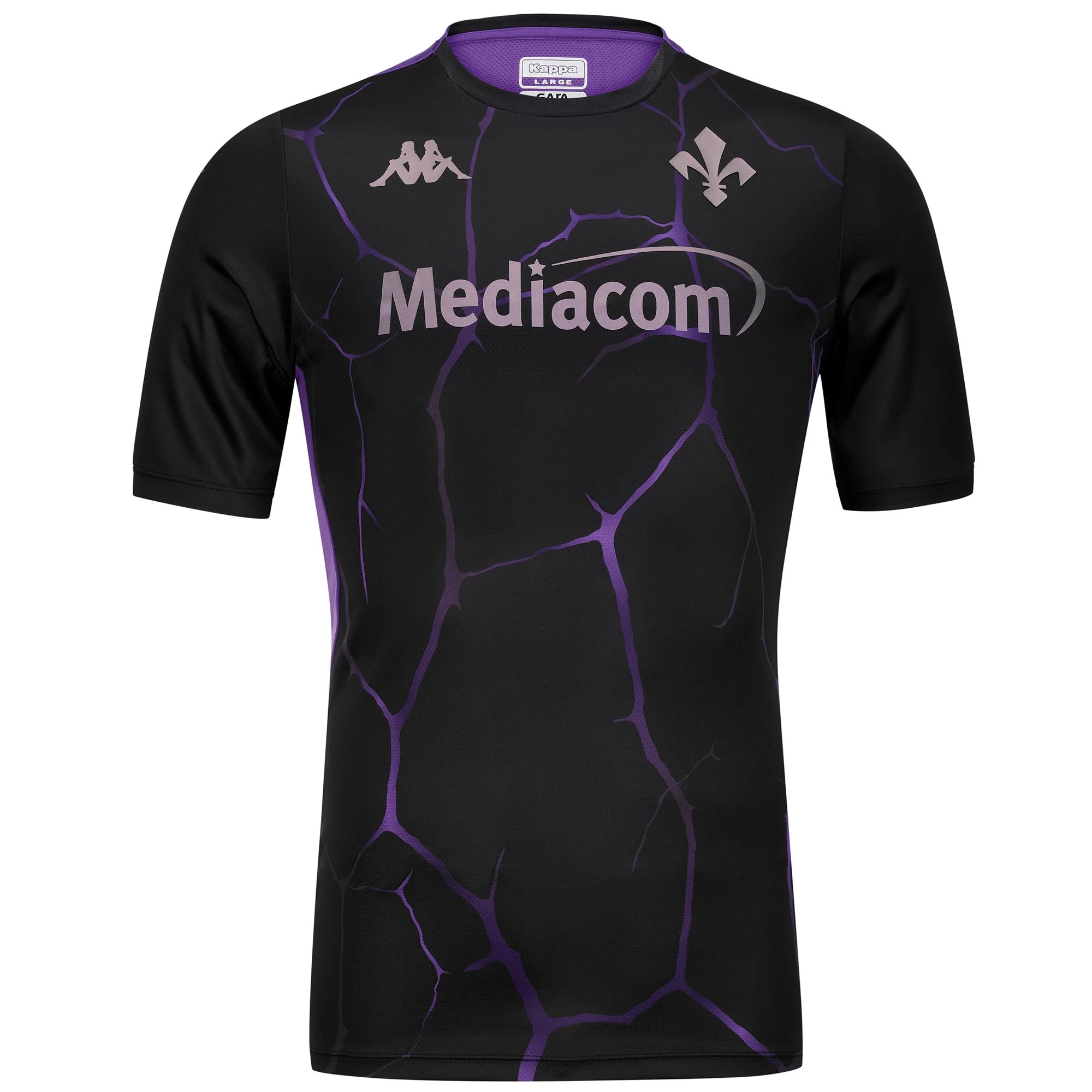 ABOUPRE PRO 8 FIORENTINA - Active Jerseys - Shirt - Man - BLACK-VIOLET INDIGO