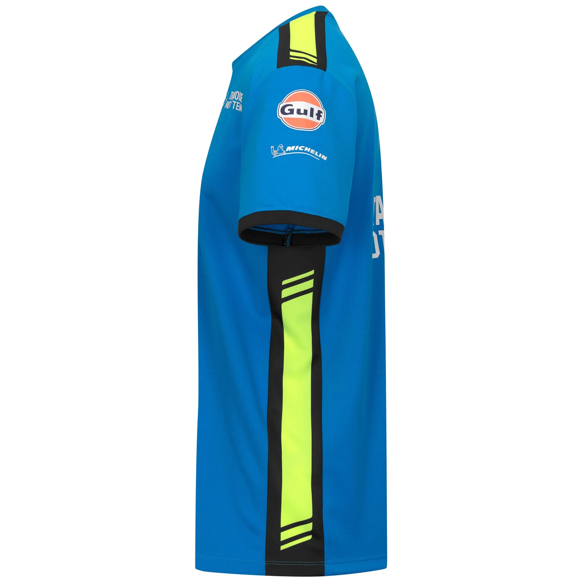 AMIRILO TRACKHOUSE - Active Jerseys - Shirt - Man - BLUE DIVA-GREY ANTRACHITE-NEON YELLOW - Image 4
