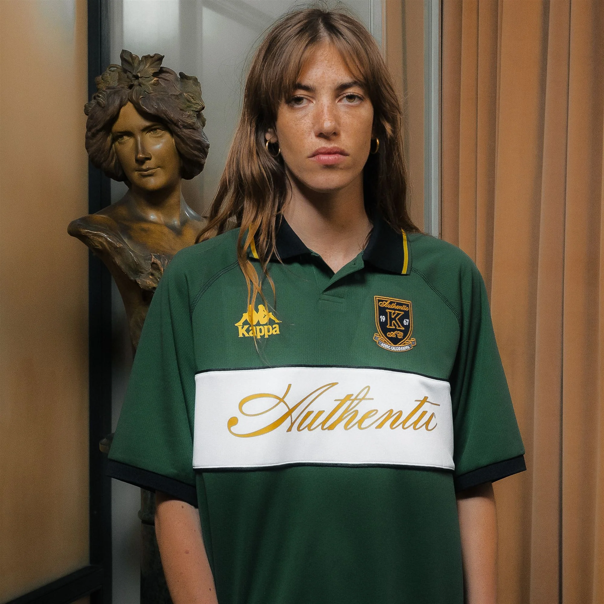 AUTHENTIC    NORTON - Active Jerseys - Polo Shirt - Man - GREEN EDEN-WHITE - Image 4