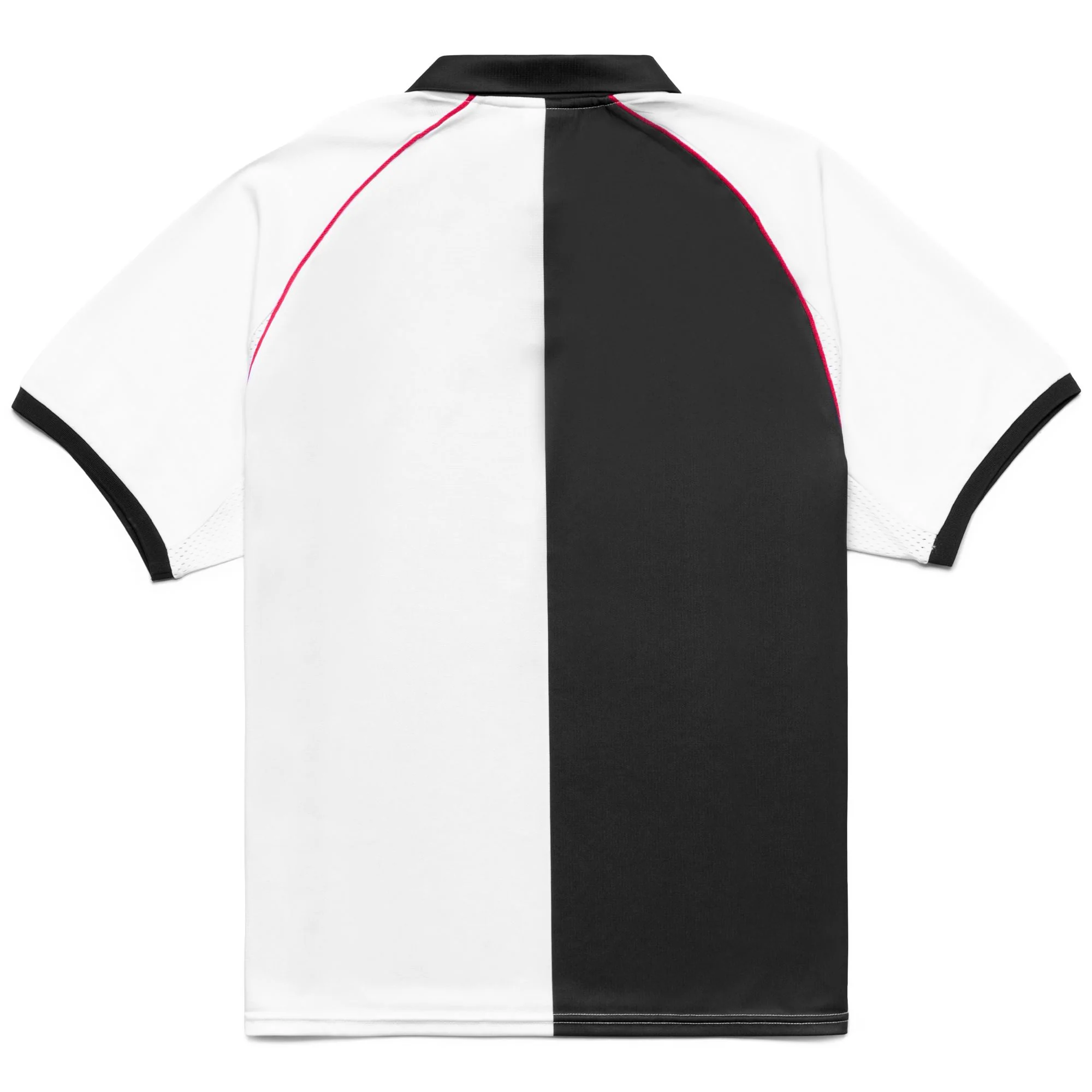 AUTHENTIC   SOLIN - Active Jerseys - Polo Shirt - Man - White-Black-Red Md Coral - Image 3