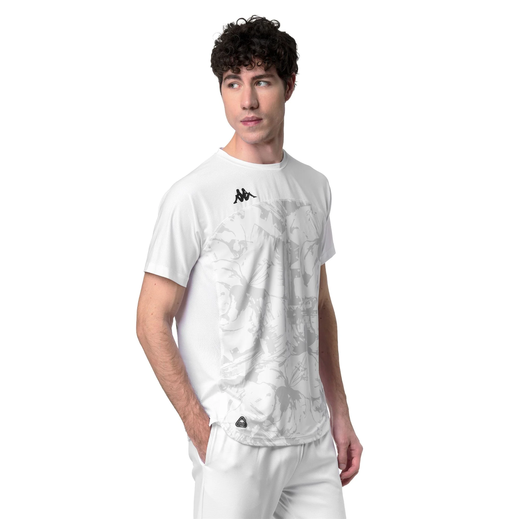 IVONU PRO - Active Jerseys - Shirt - Man - White-Grey Lunar - Image 5