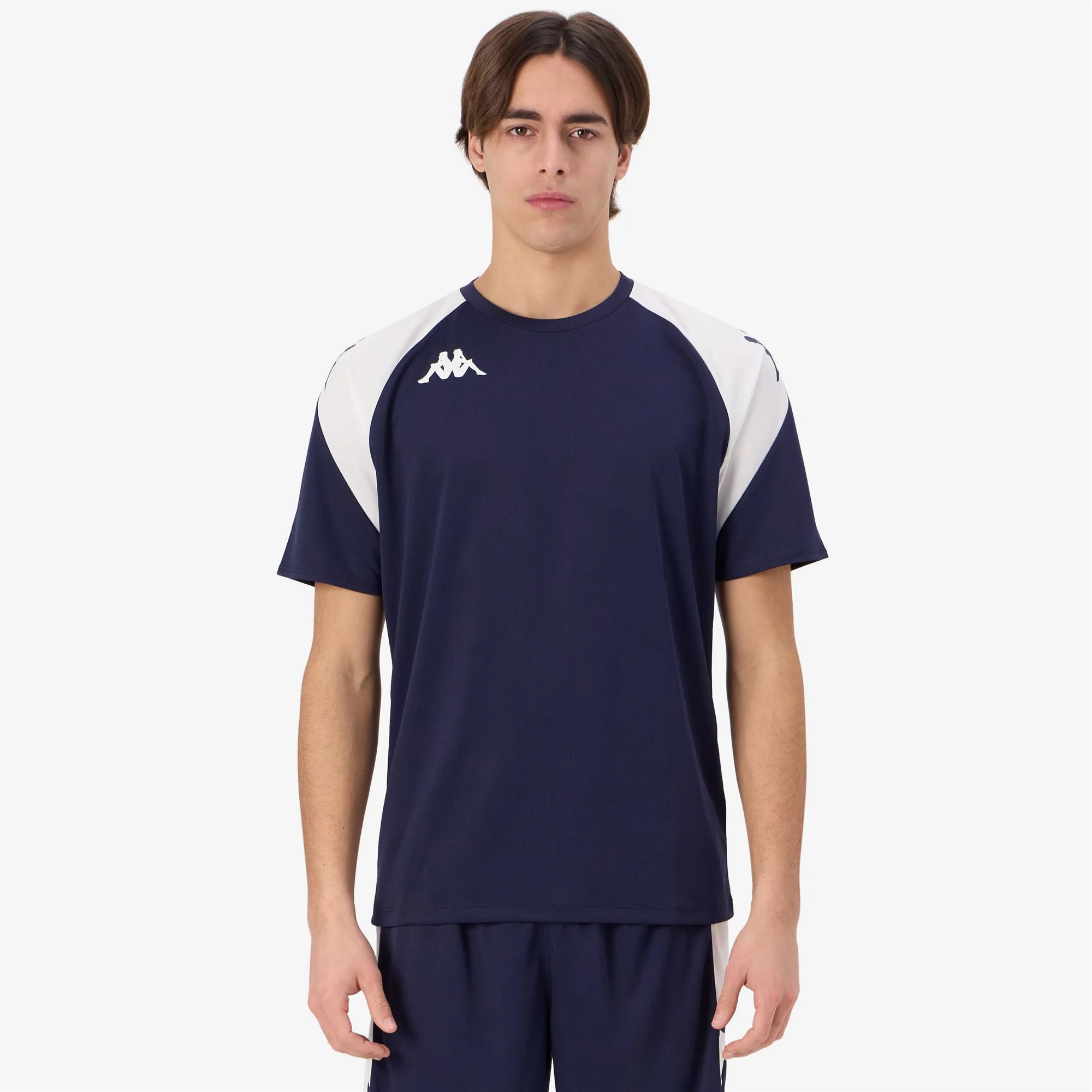 KAPPA4FOOTBALL  LORETO - Active Jerseys - Shirt - Man - BLUE MARINE-WHITE - Image 5
