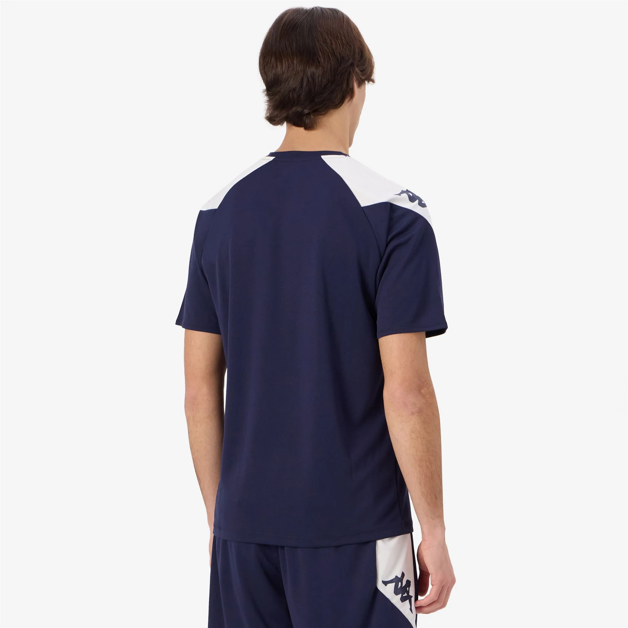 KAPPA4FOOTBALL  LORETO - Active Jerseys - Shirt - Man - BLUE MARINE-WHITE - Image 7
