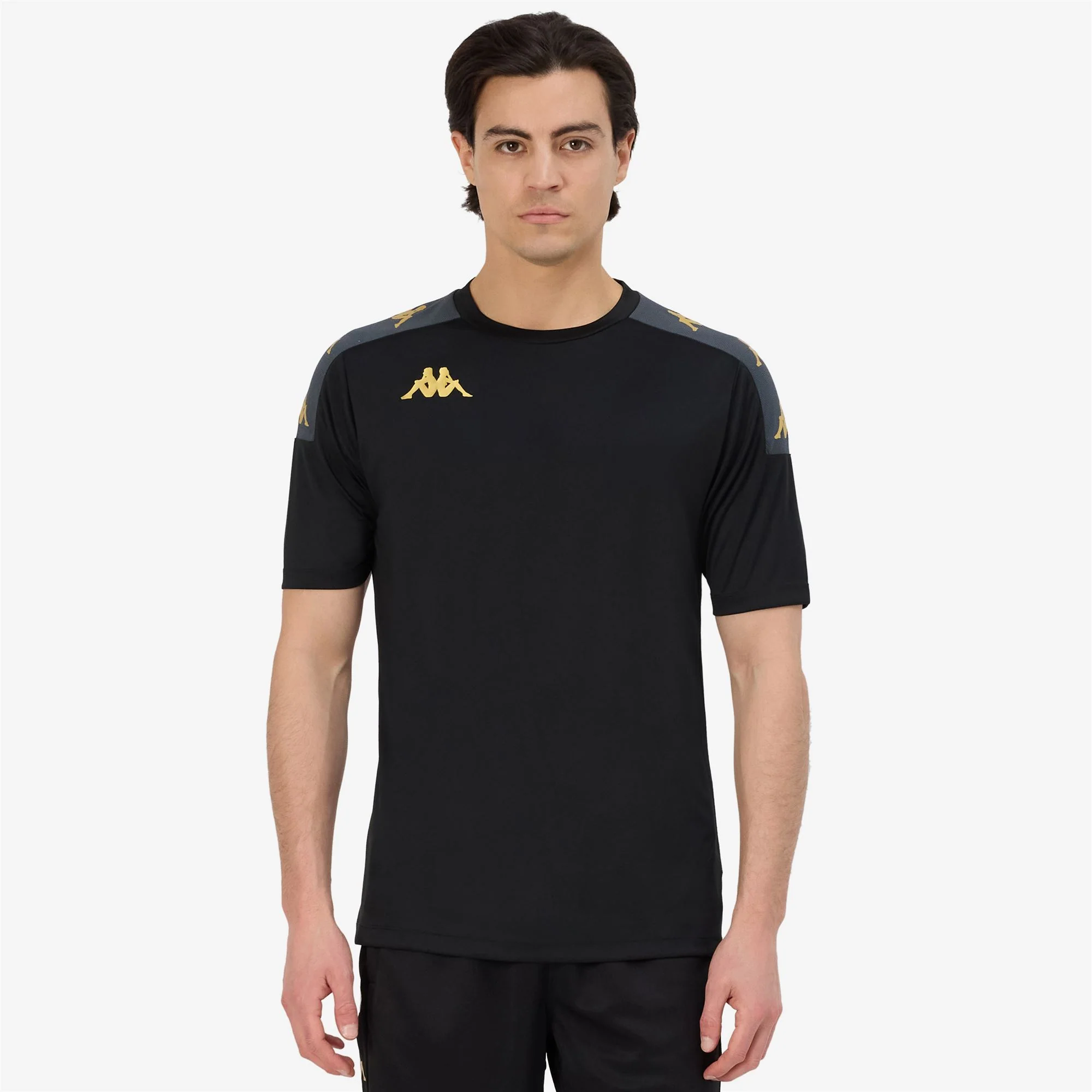 KAPPA4FOOTBALL GIANTO - Active Jerseys - Shirt - Man - BLACK-GREY DK - Image 5