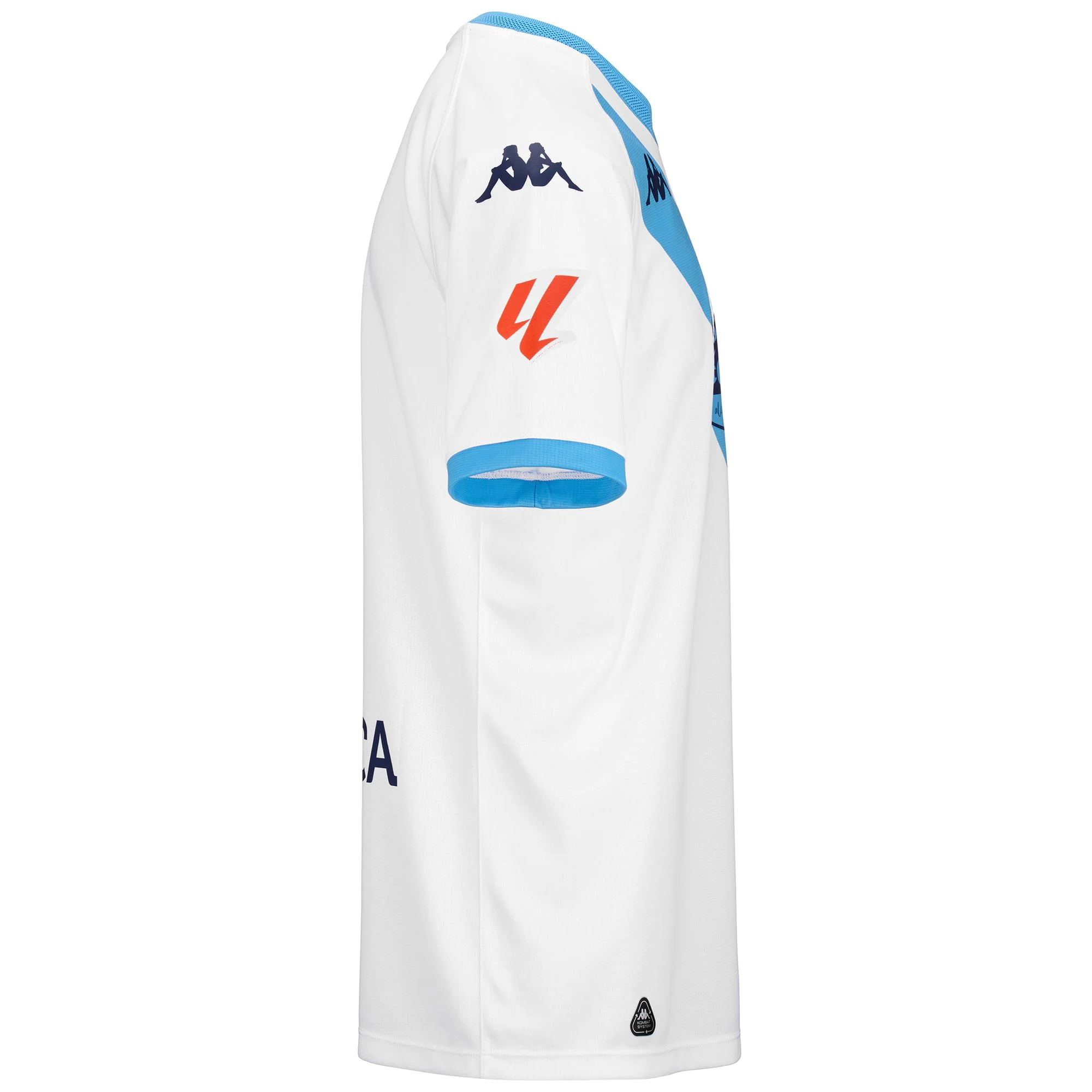 KOMBAT 2025 DEPORTIVO - Active Jerseys - Shirt - Man - WHITE-AZURE DK-SPONSOR1 - Image 2