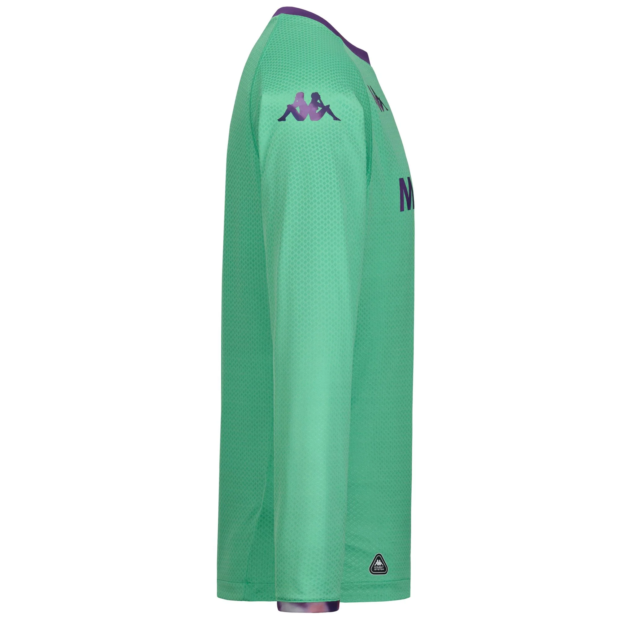 KOMBAT 2026 GK FIORENTINA - Active Jerseys - Shirt - Man - GREEN IRISH-VIOLET INDIGO - Image 3