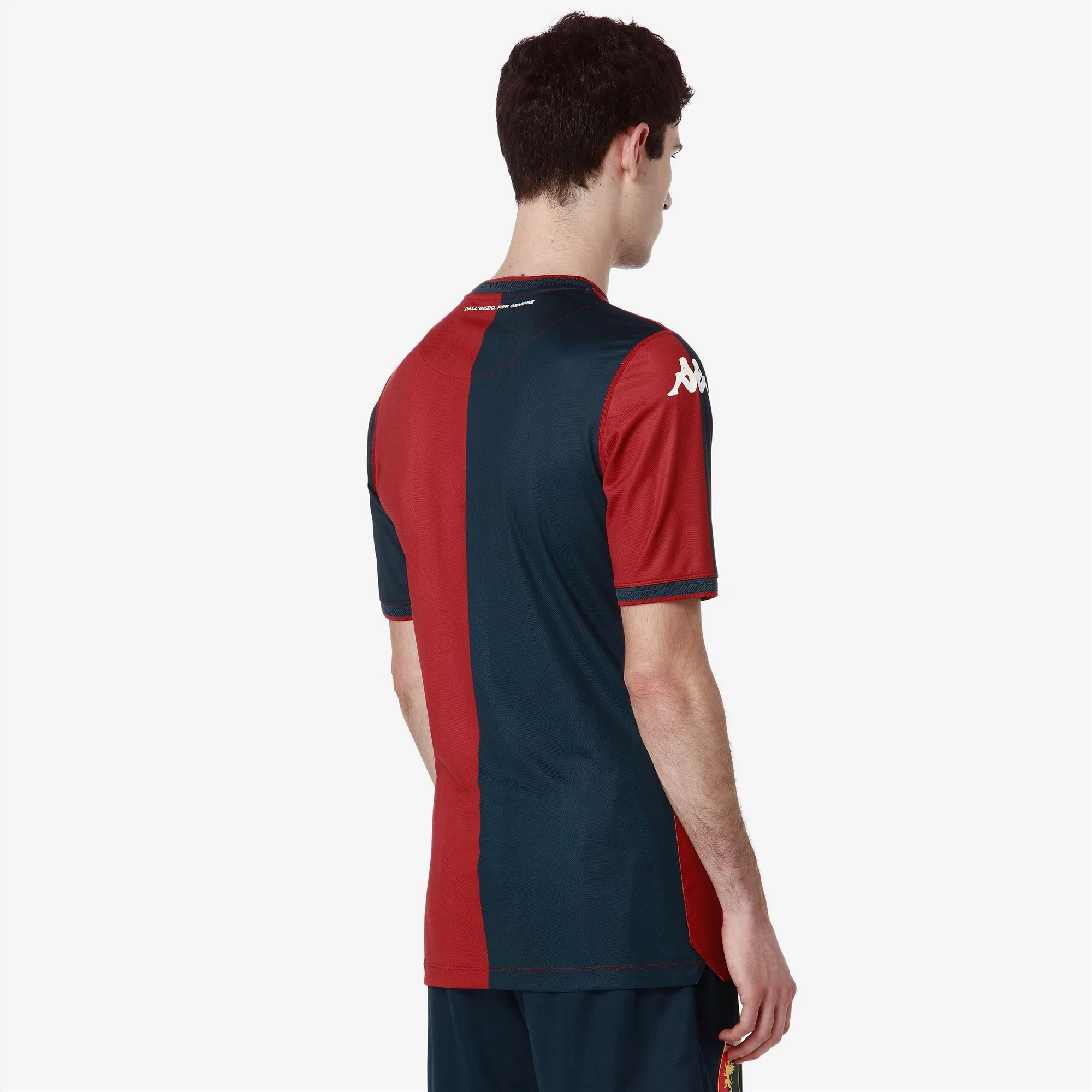 KOMBAT PRO 2025 GENOA - Active Jerseys - Shirt - Man - RED DK DAHLIA-BLUE DK - Image 3