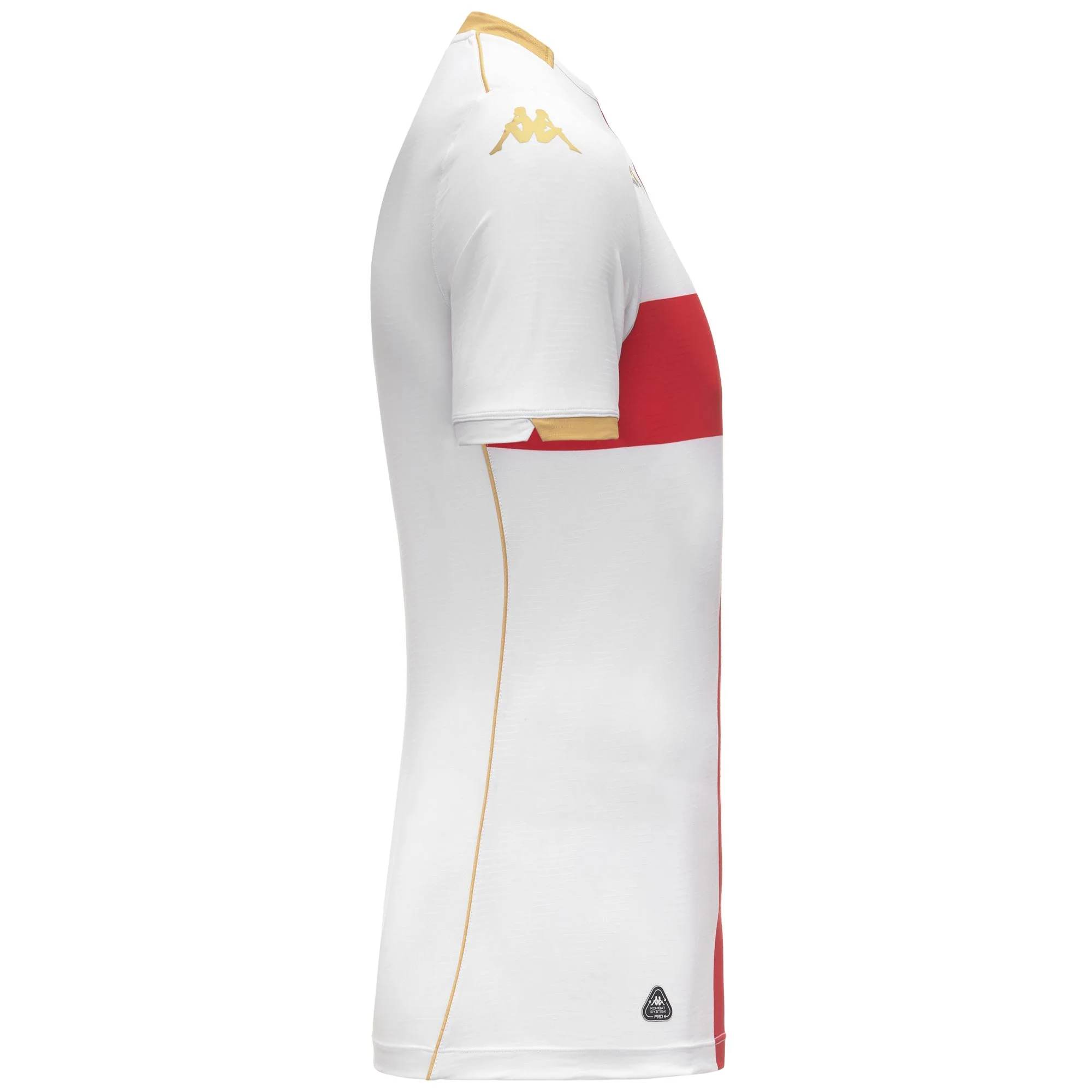 KOMBAT PRO 2026 AWAY GENOA - Active Jerseys - Shirt - Man - WHITE-RED BLAZE-YELLOW GOLD RICH - Image 4