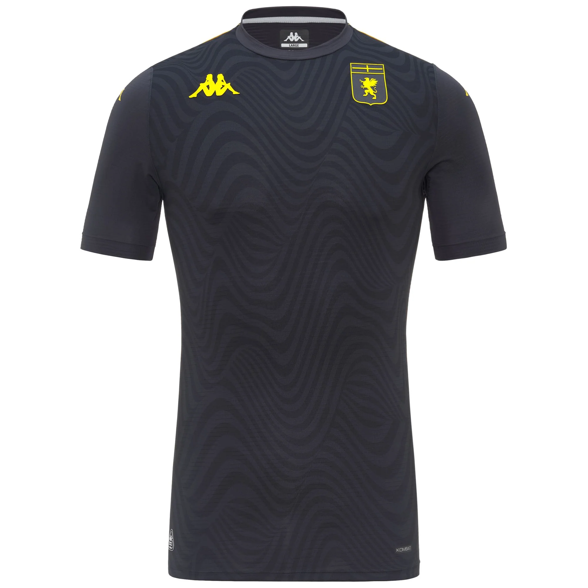 KOMBAT PRO 2026 GK GENOA - Active Jerseys - Shirt - Man - GREY SHADOW-YELLOW DANDELION