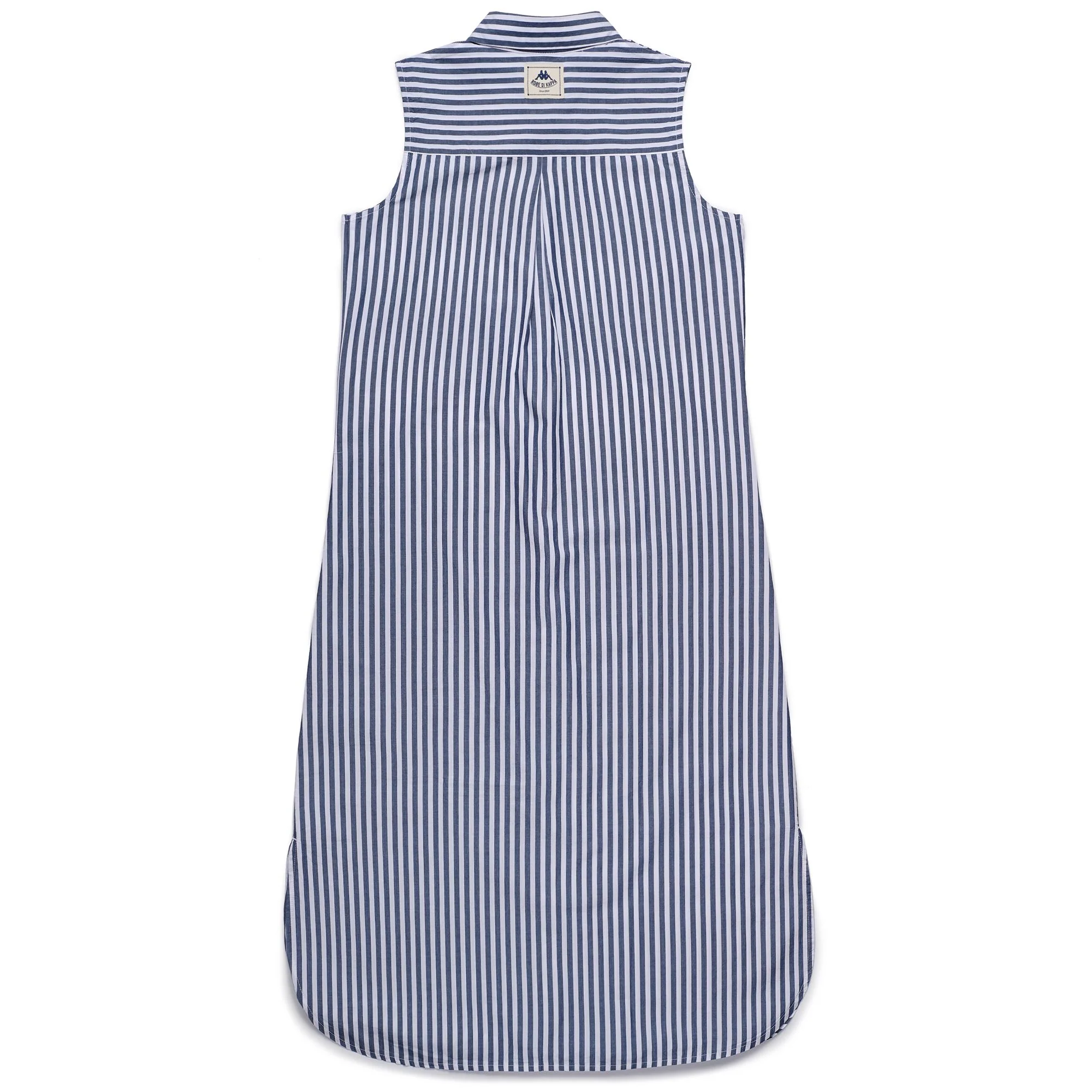BEATRIZ - Dresses - Long - Woman - BLUE INDIGO-WHITE - Image 2