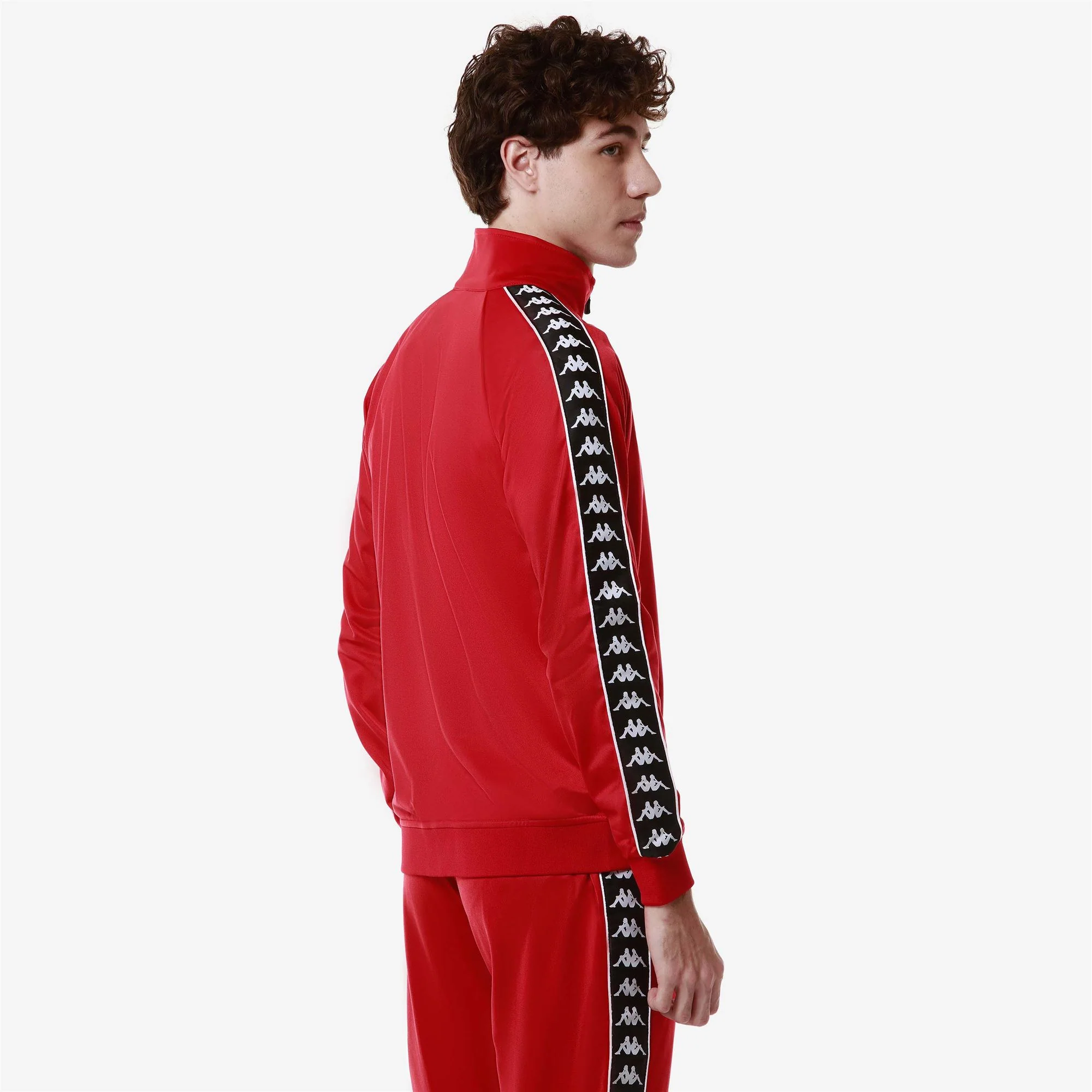 222 BANDA      ANNISTON SLIM - Fleece - Jacket - Man - RED-BLACK - Image 5