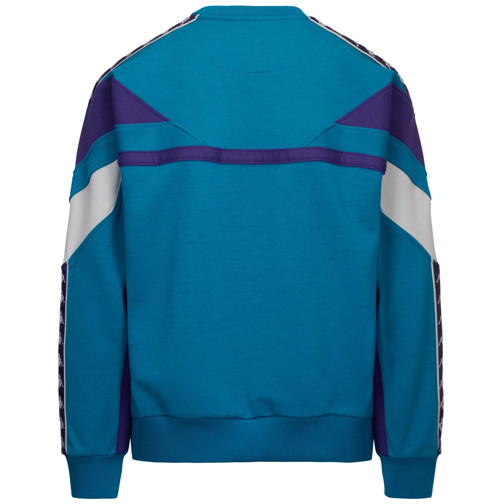222 BANDA FLIGRU FIORENTINA - Fleece - Jumper - Man - TURQUOISE CRYSTAL-VIOLET MD-GREY SILVER - Image 3