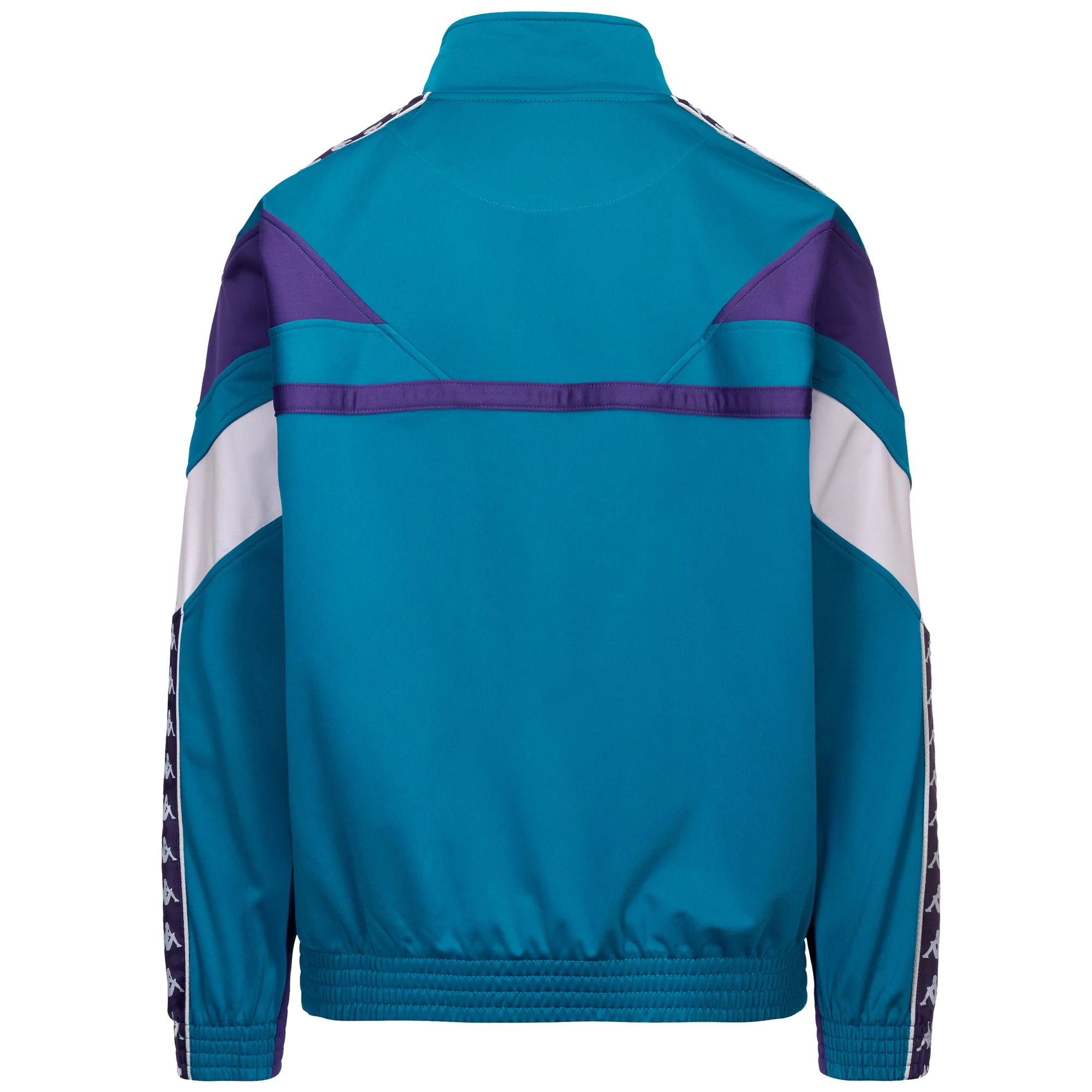 222 BANDA FOSTERY FIORENTINA - Fleece - Jacket - Man - TURQUOISE CRYSTAL-VIOLET MD-GREY SILVER - Image 3