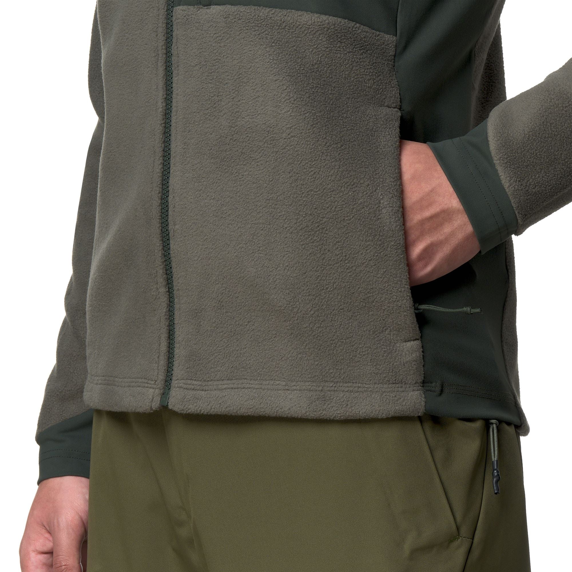 672 - Fleece - Jacket - Man - Green Academia-Green Rosin - Image 7