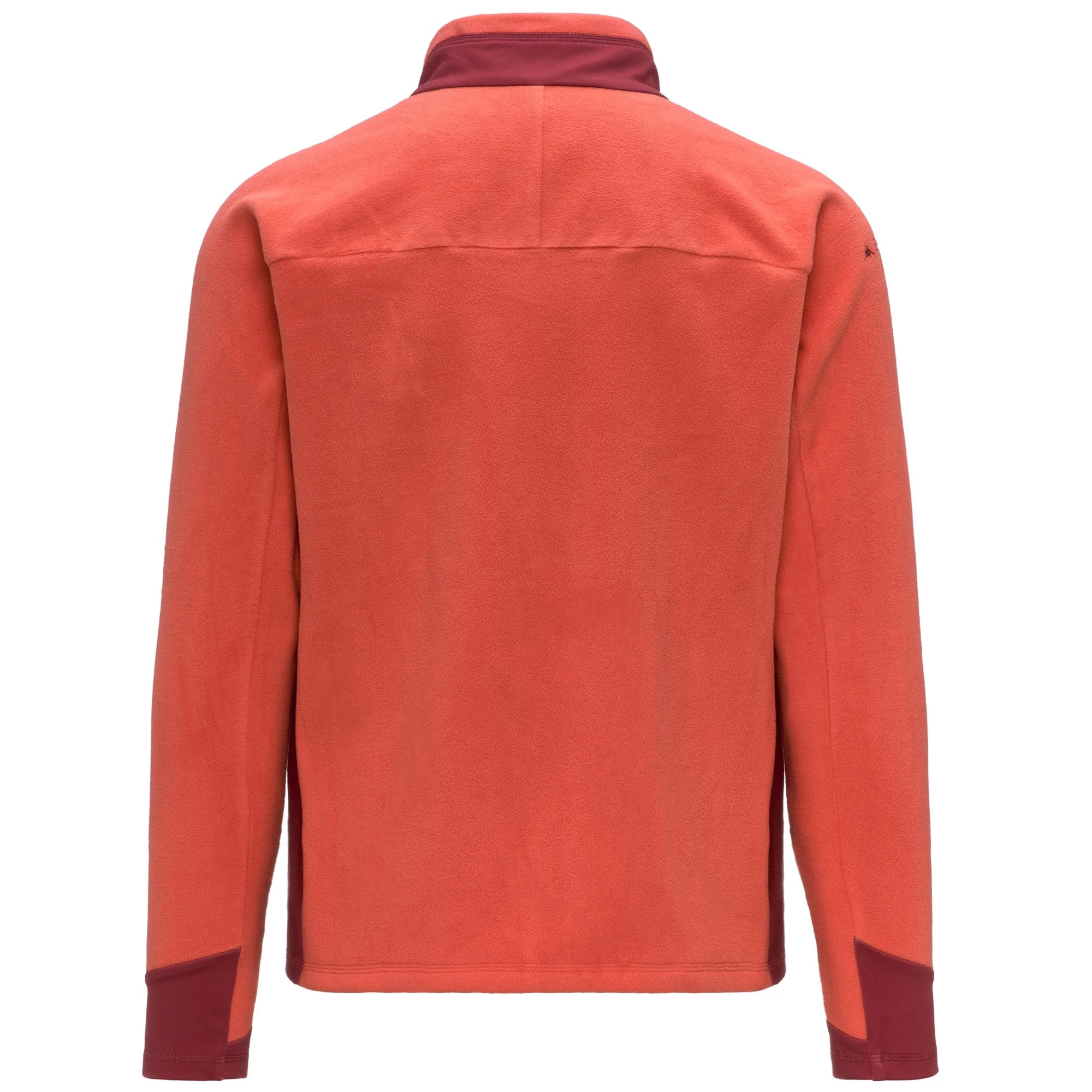 672 - Fleece - Jacket - Man - Orange-RED - Image 4