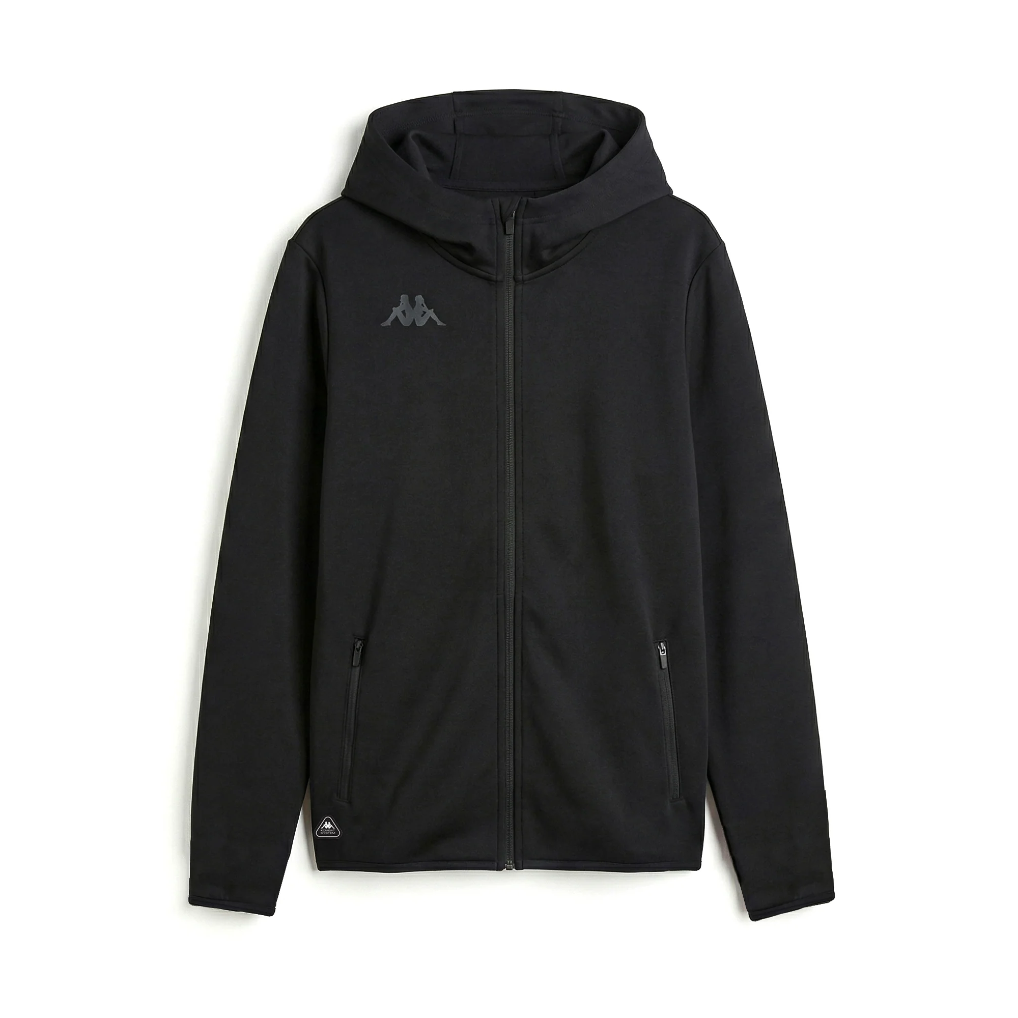 IRDUM - Fleece - Hoodie Full Zip - Man - Black-Black - Image 2