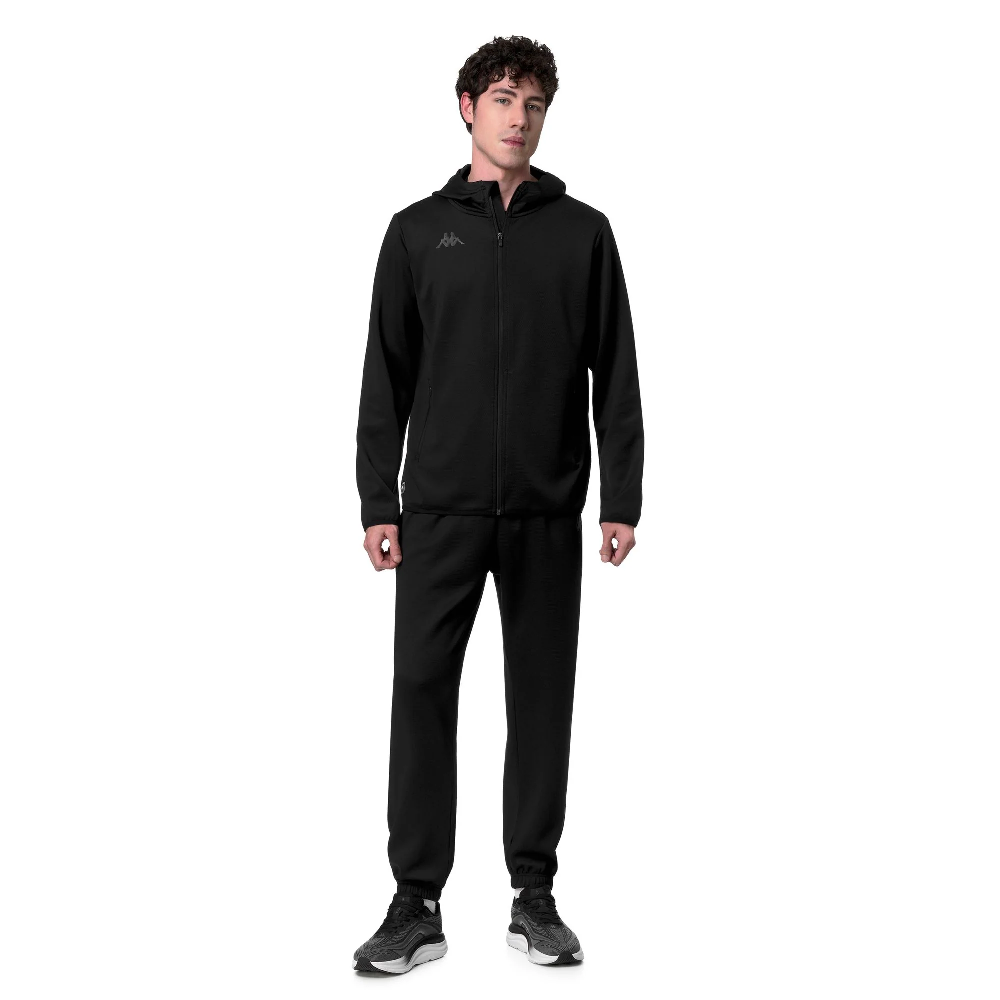 IRDUM - Fleece - Hoodie Full Zip - Man - Black-Black - Image 4