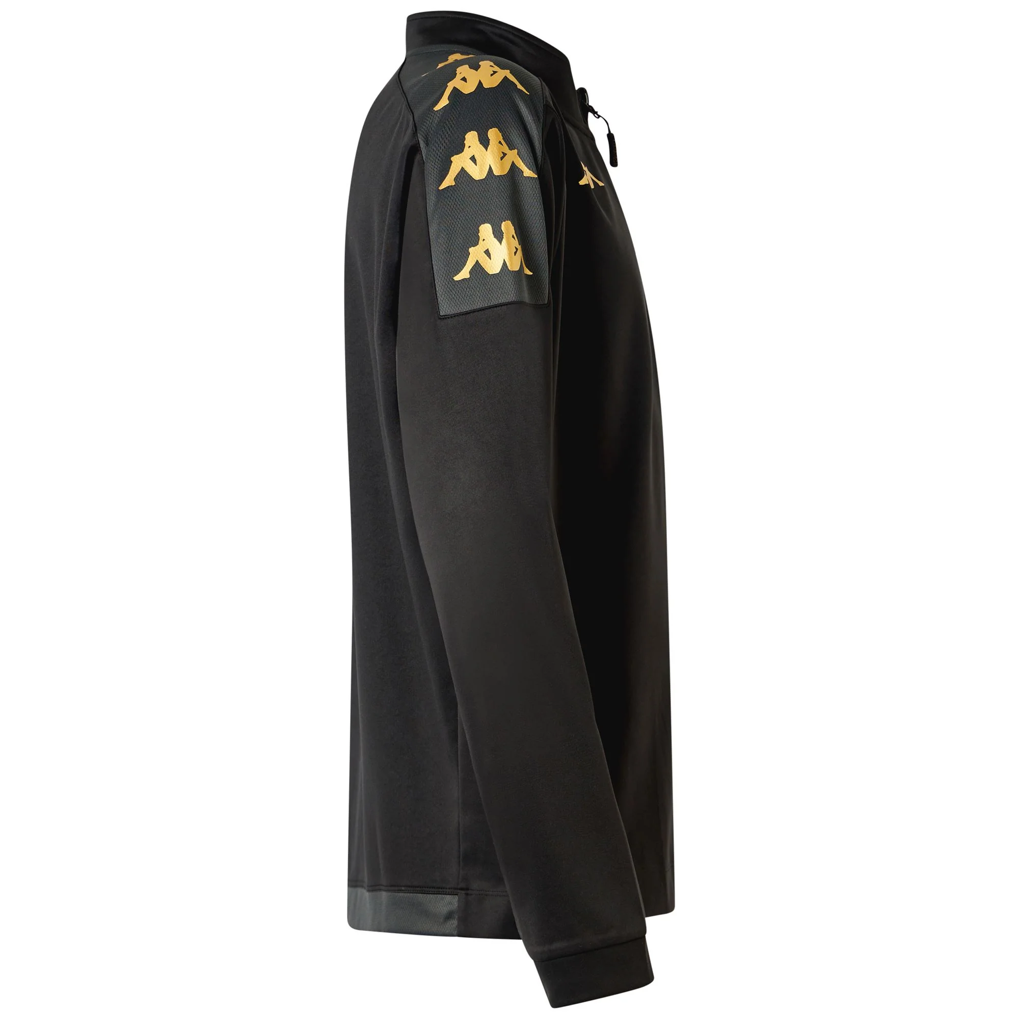 KAPPA4FOOTBALL GASSOLO - Fleece - Jumper - Man - BLACK-GREY DK - Image 3