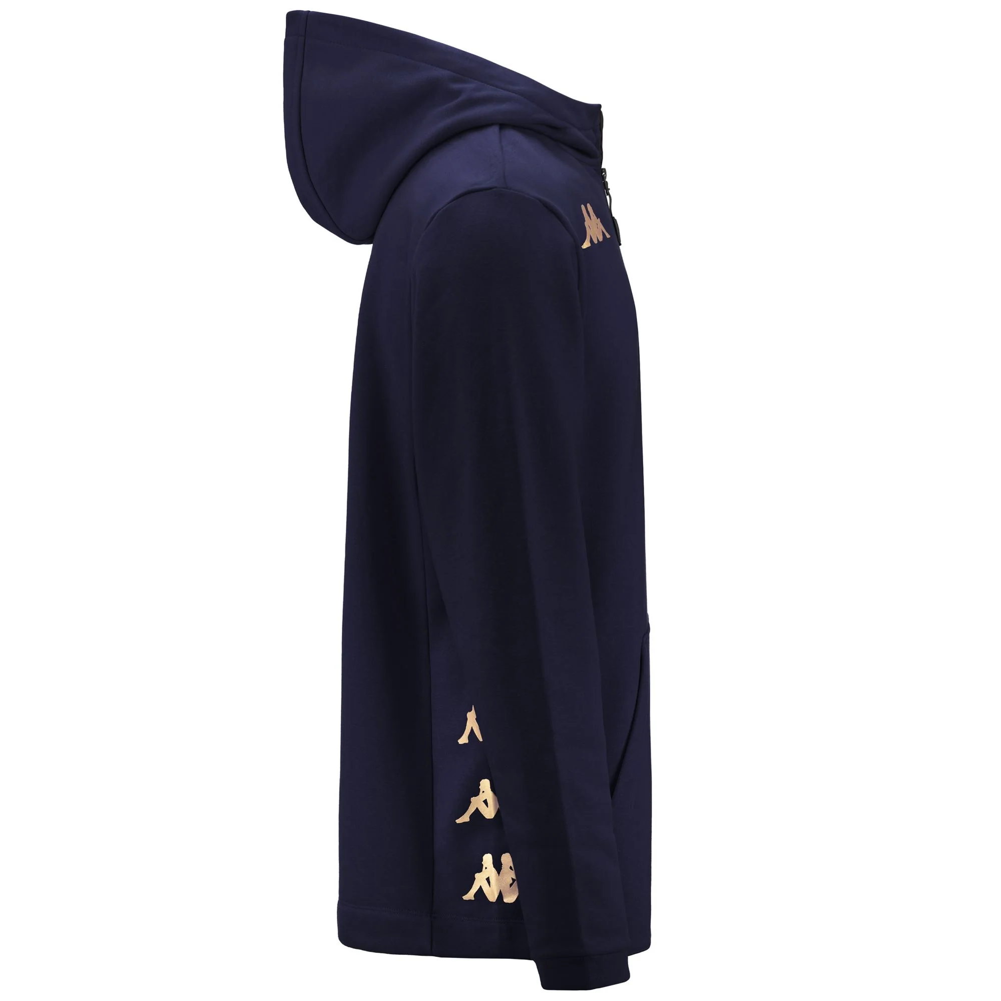 KAPPA4FOOTBALL GIORDIZI - Fleece - Hoodie Full Zip - Man - BLUE MARINE - Image 2