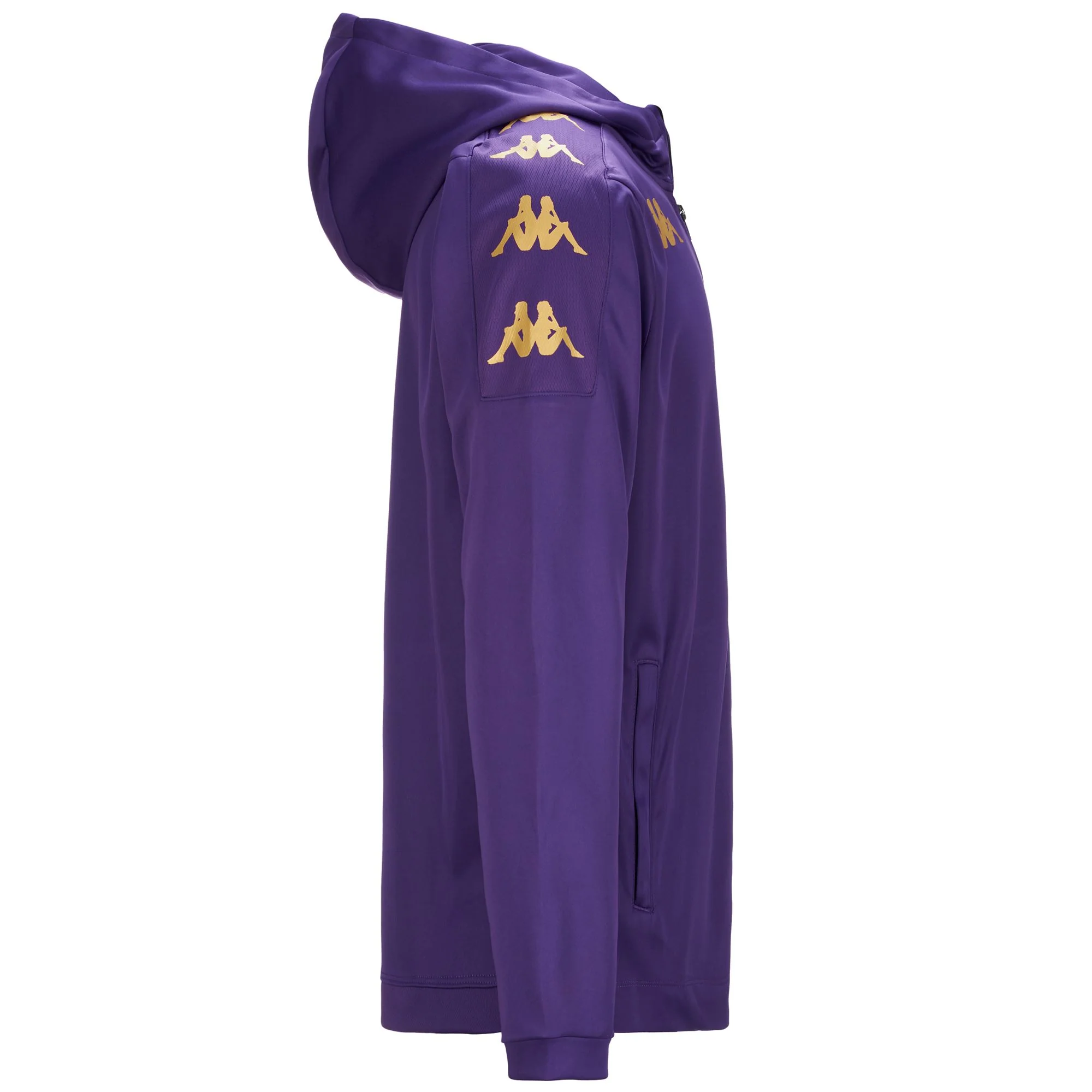 KAPPA4FOOTBALL GREVOLO - Fleece - Hoodie Full Zip - Man - VIOLET INDIGO - Image 2