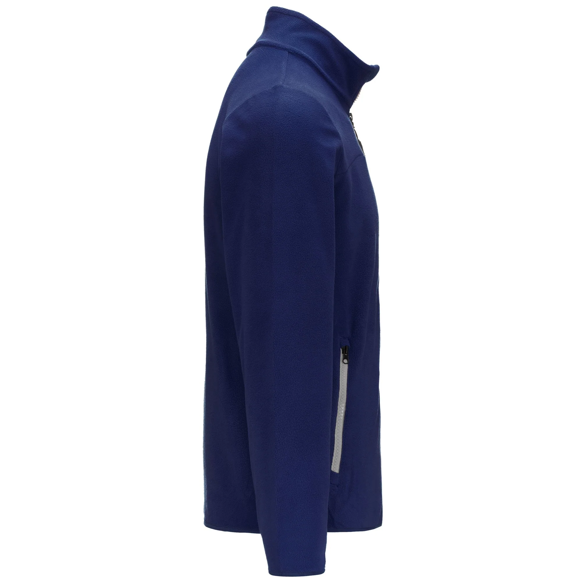 LOGO WIND - Fleece - Jacket - Man - BLUE MARINE-GREY NEUTRAL - Image 2