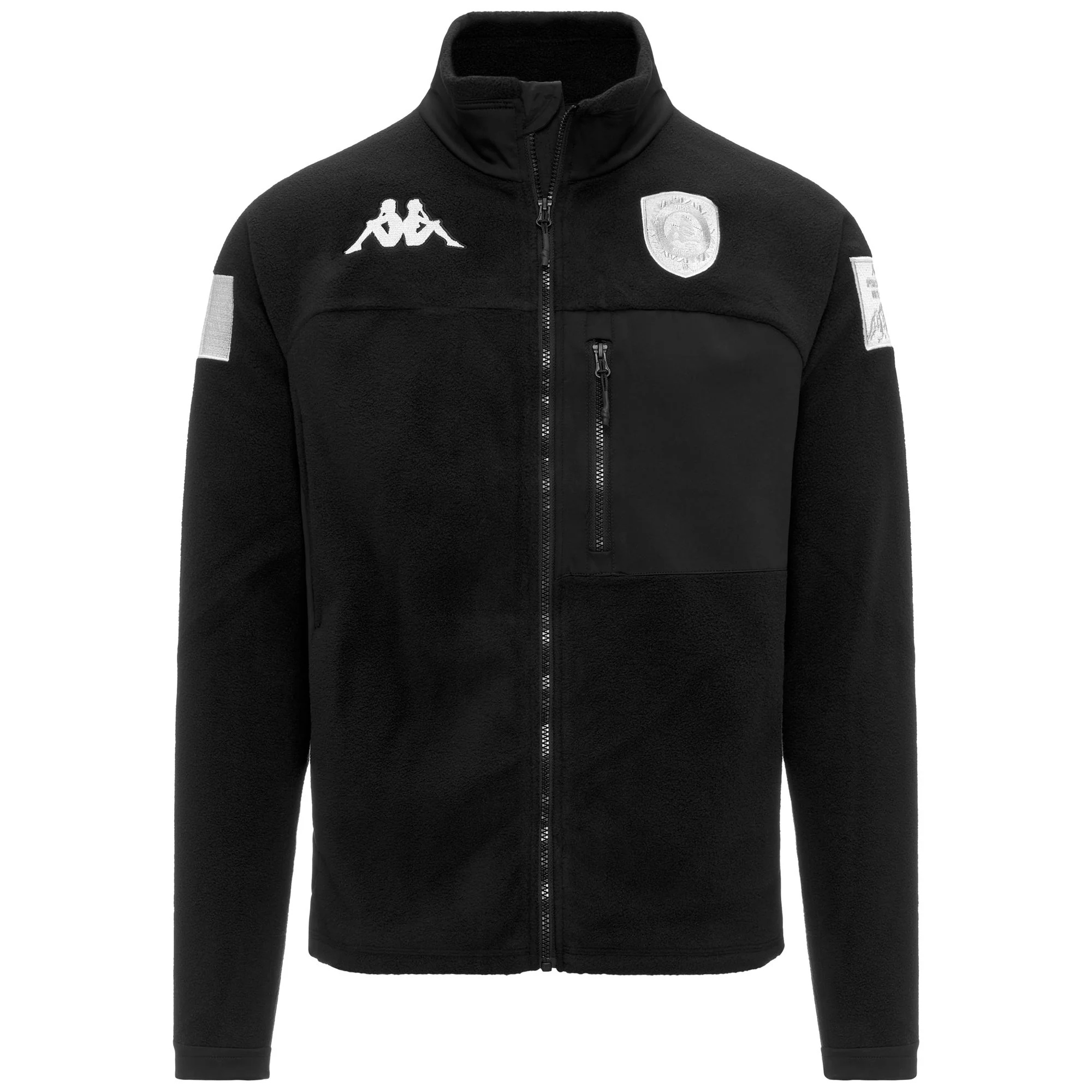 672 PREMIUM - Fleece - Jacket - Unisex - Black-White Coconut - Image 2