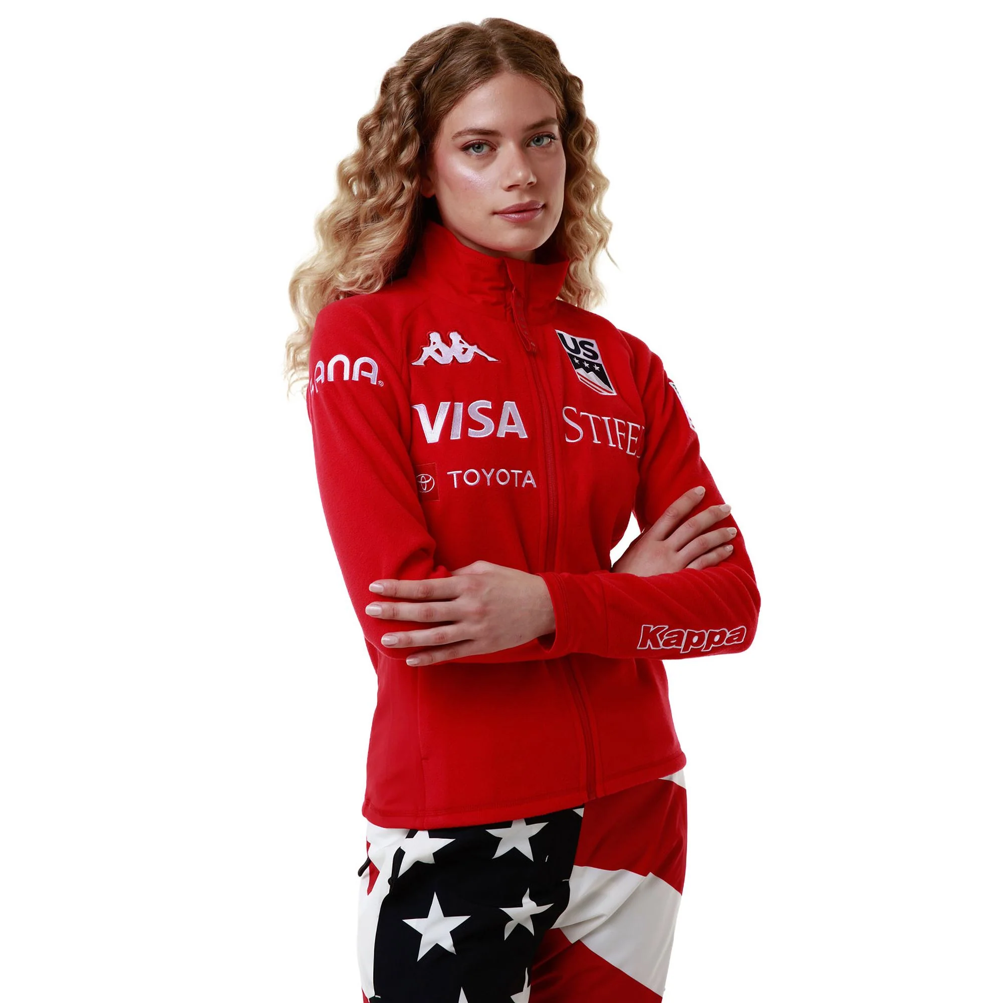6CENTO 688 US - Fleece - Jacket - Woman - RED RACING - Image 6
