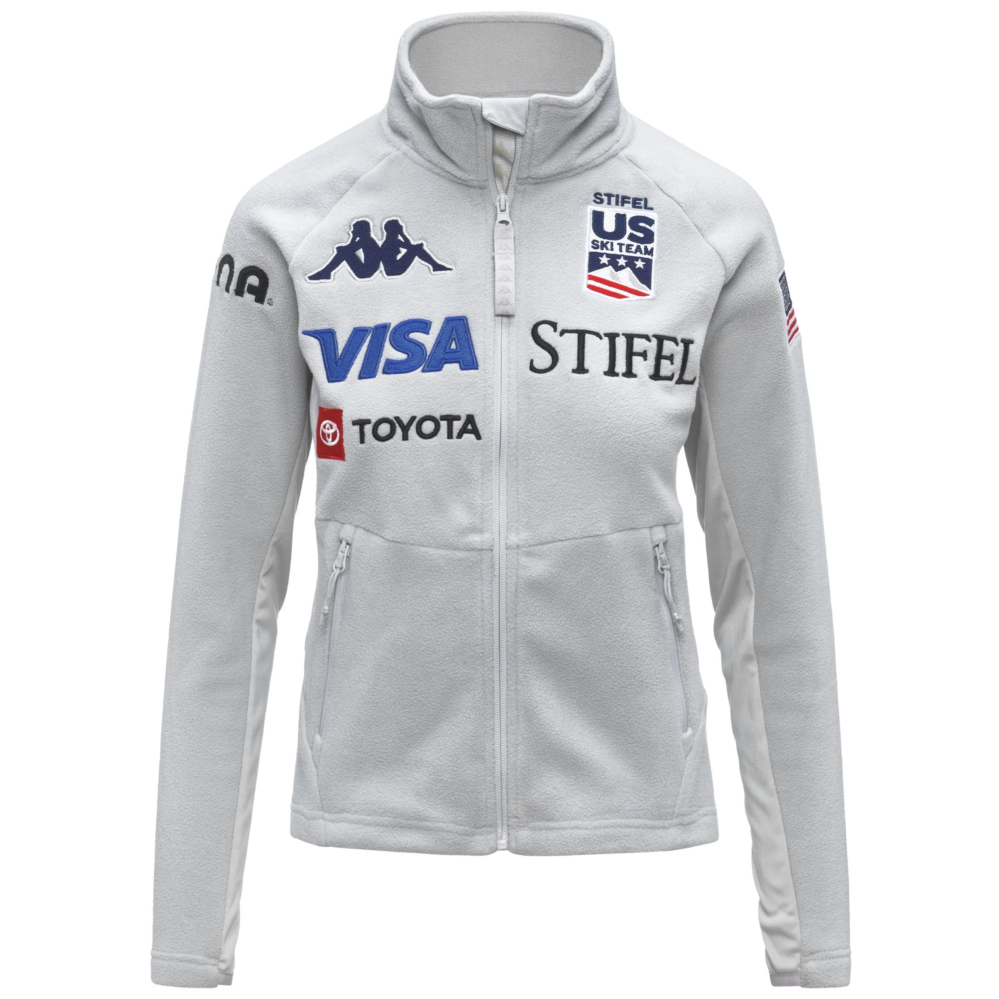688C US - Fleece - Jacket - Woman - Grey Lt Lead - Image 2