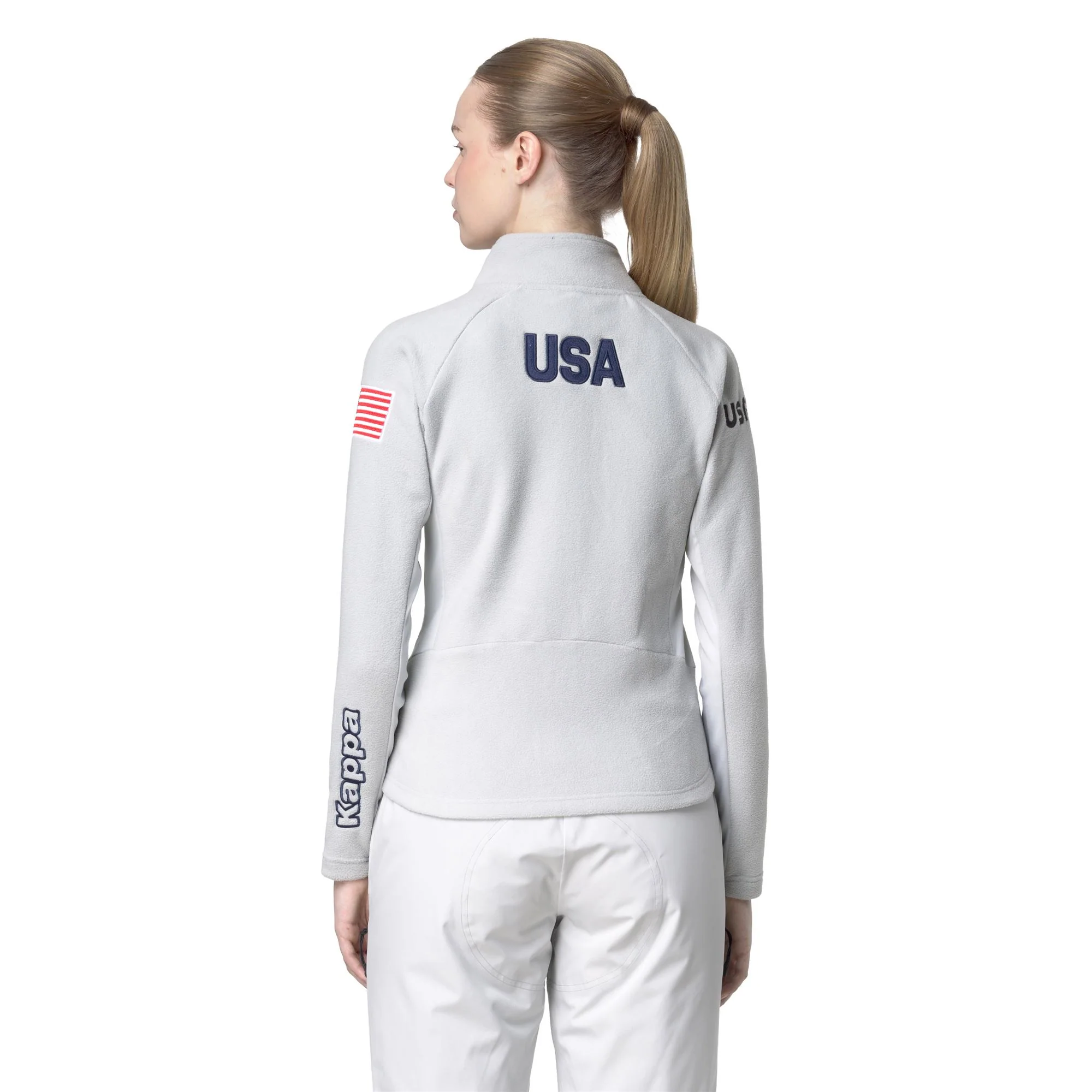 688C US - Fleece - Jacket - Woman - Grey Lt Lead - Image 6