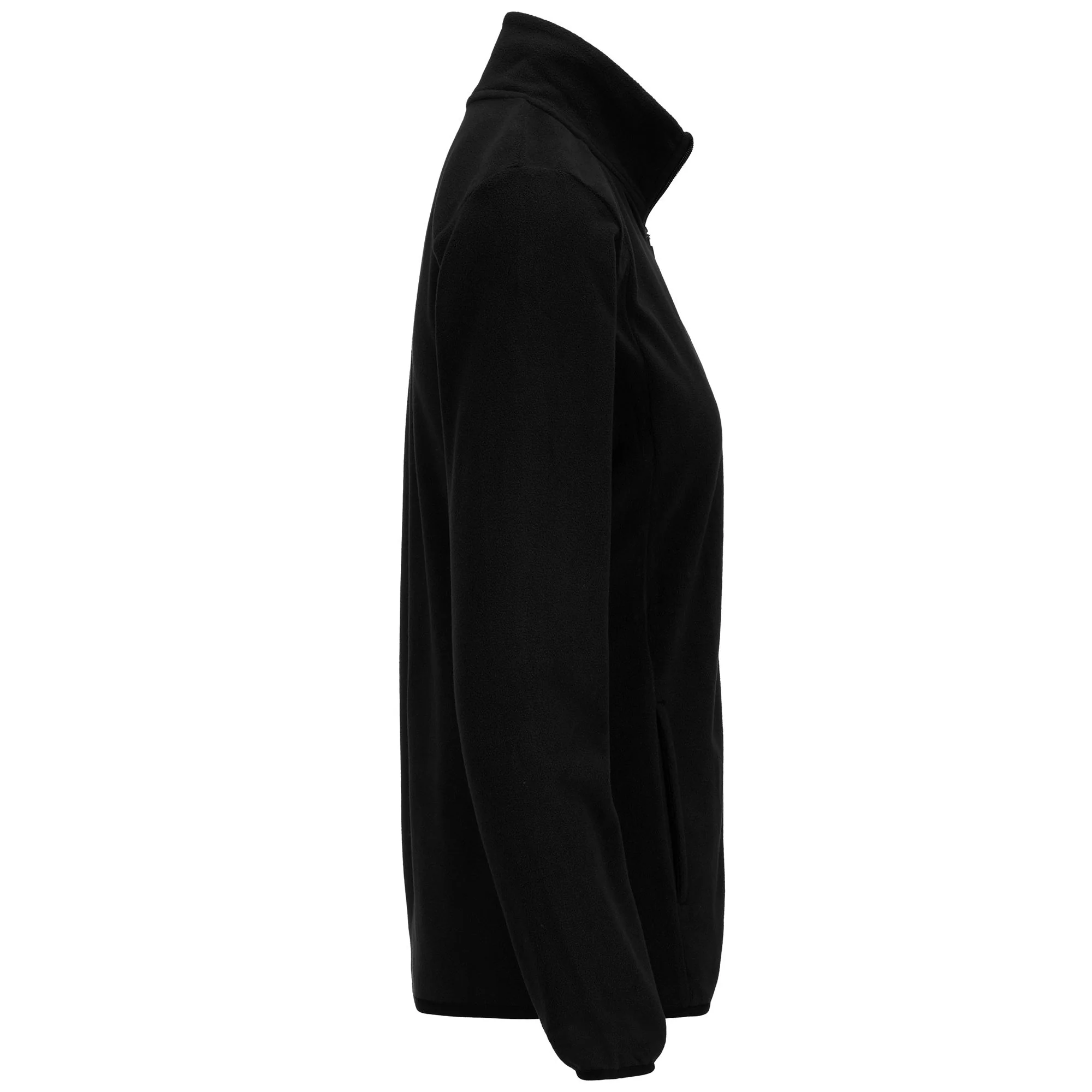 LOGO  SAVAUX SLIM - Fleece - Jacket - Woman - BLACK - Image 2