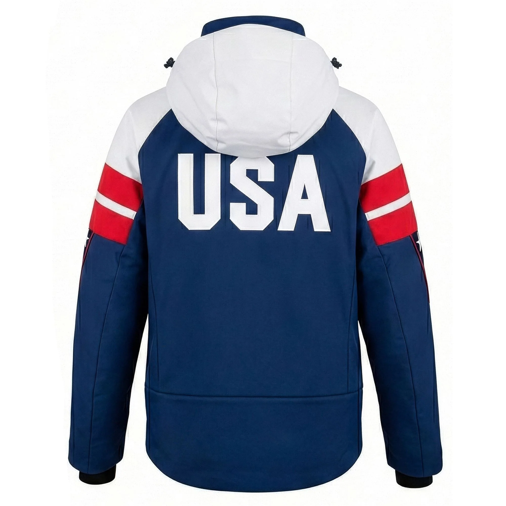 6CENTO 602D USA - Jackets - Mid - Man - BLUE CAVERN-RED TANGO-WHITE - Image 2