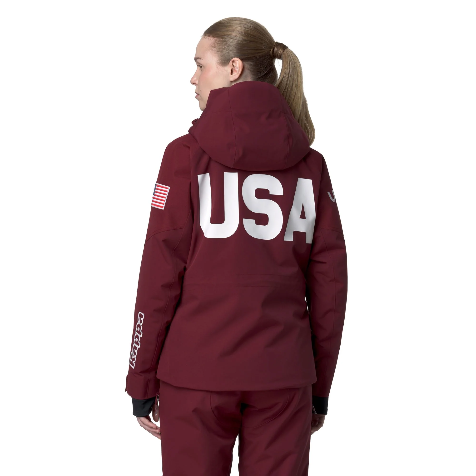 604C US - Jackets - Mid - Woman - Red Pomegranate - Image 6
