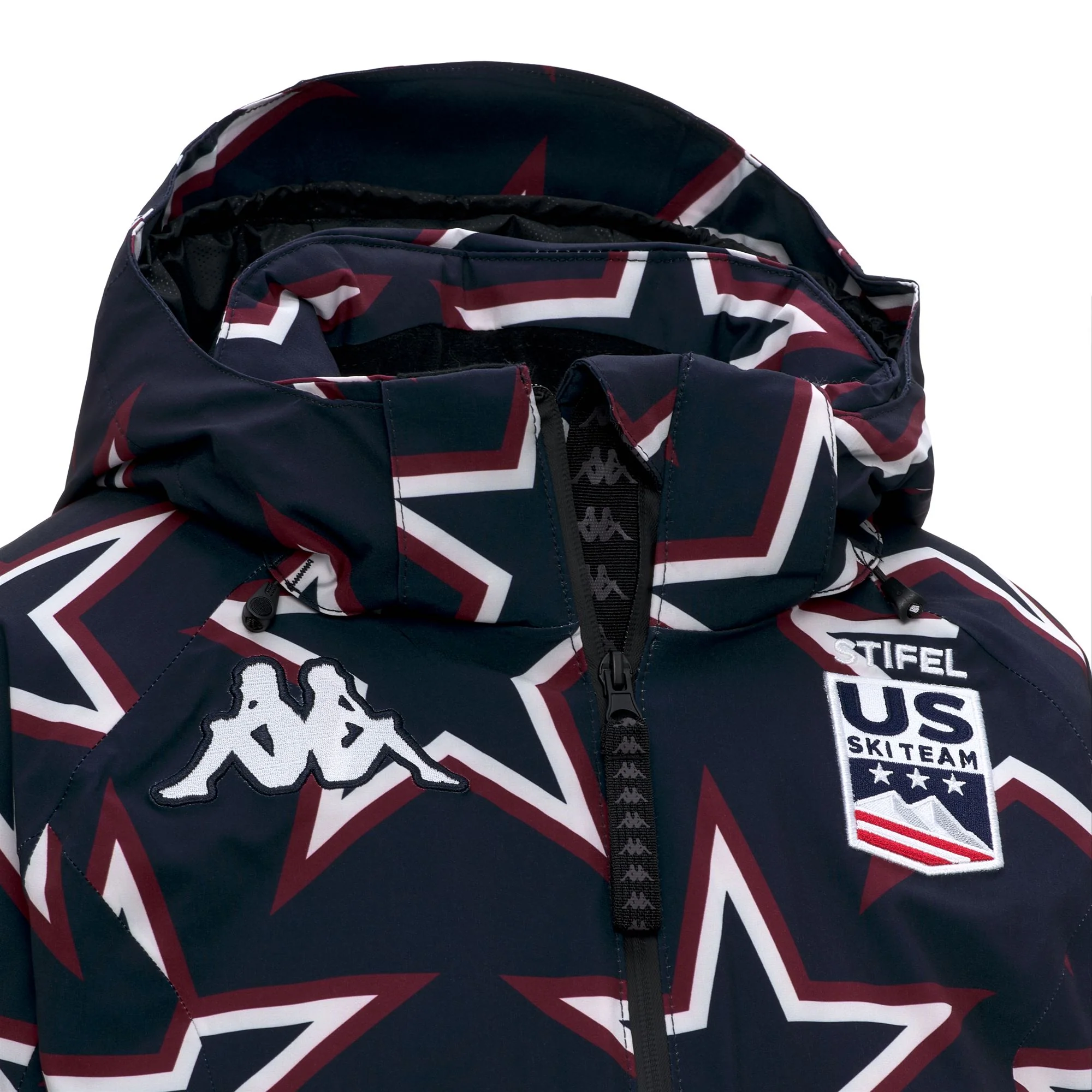 810G US - Jackets - Mid - Woman - Blue Baritone-Pomgranate-White - Image 2