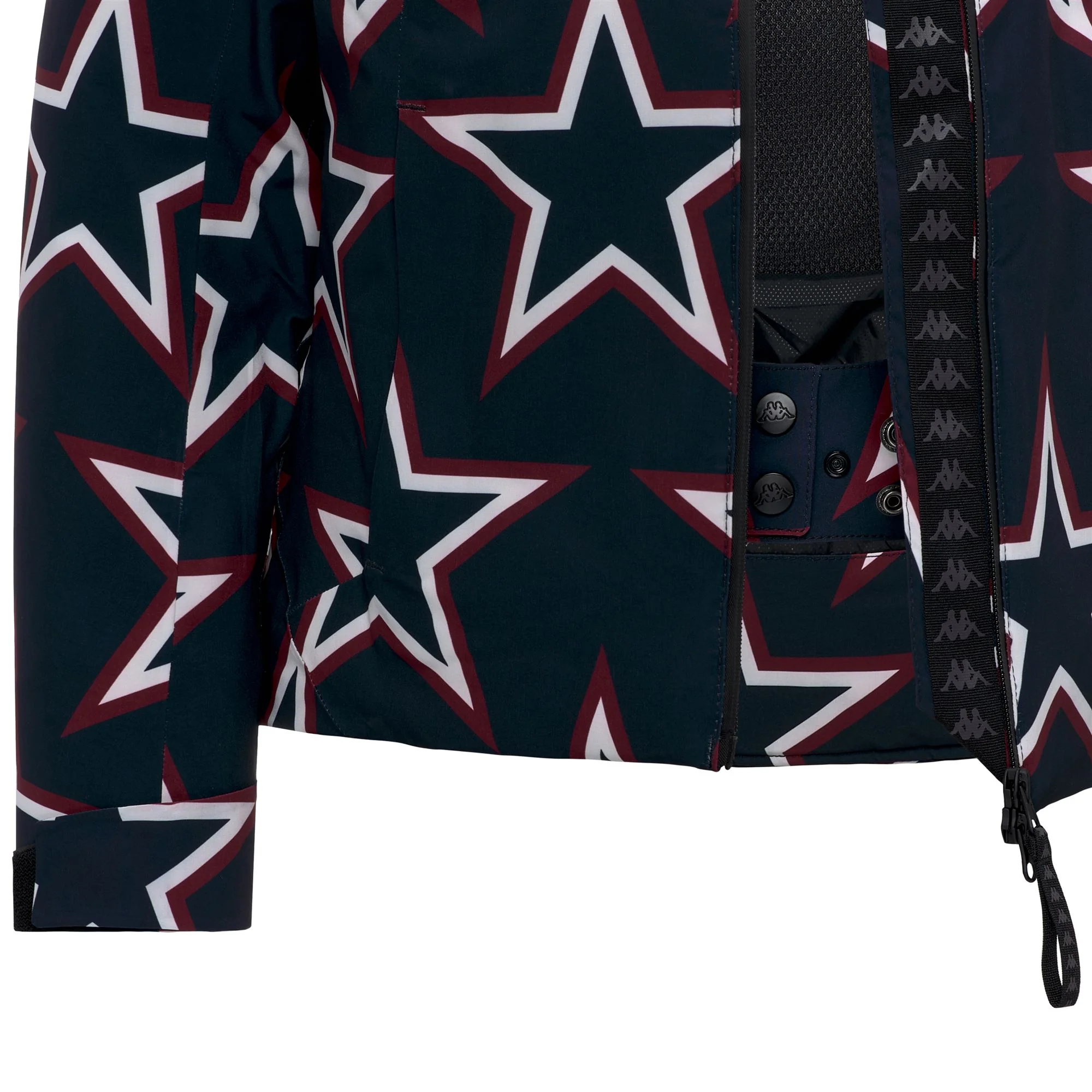 810G US - Jackets - Mid - Woman - Blue Baritone-Pomgranate-White - Image 3