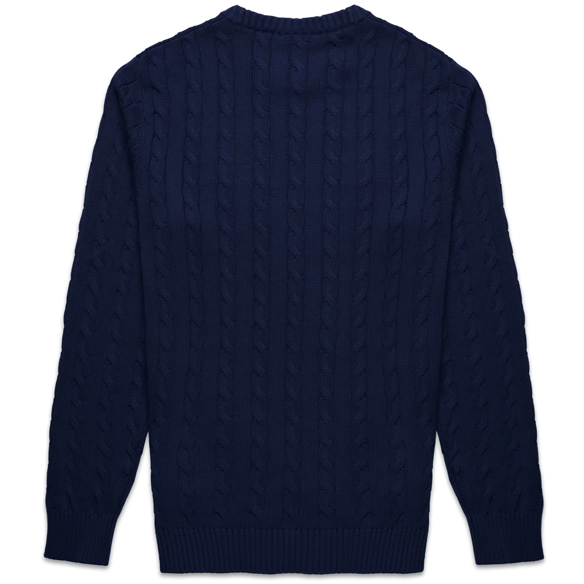 CABLES - KNITWEAR - Pull  Over - Man - BLUE IRIS - Image 2