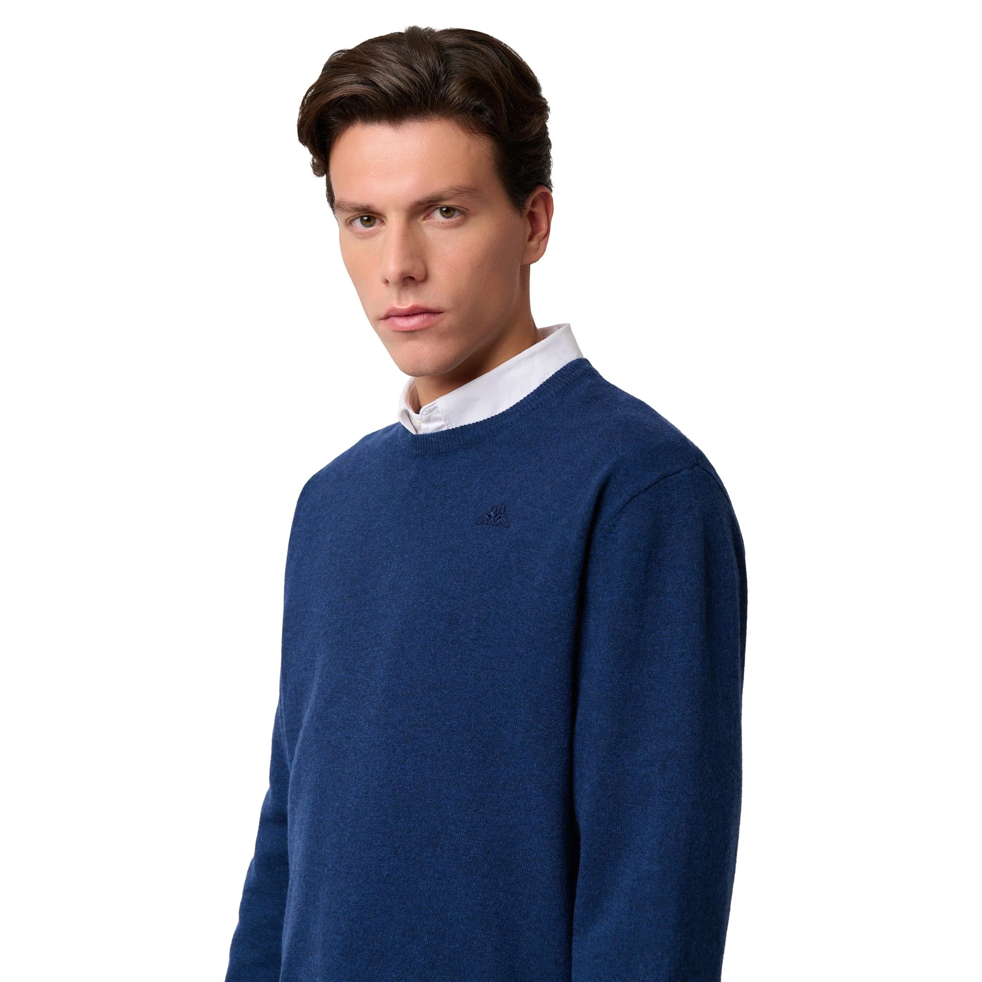 LAMB BIMBEREKE - KNITWEAR - Pull  Over - Man - BLUE IRIS - Image 6