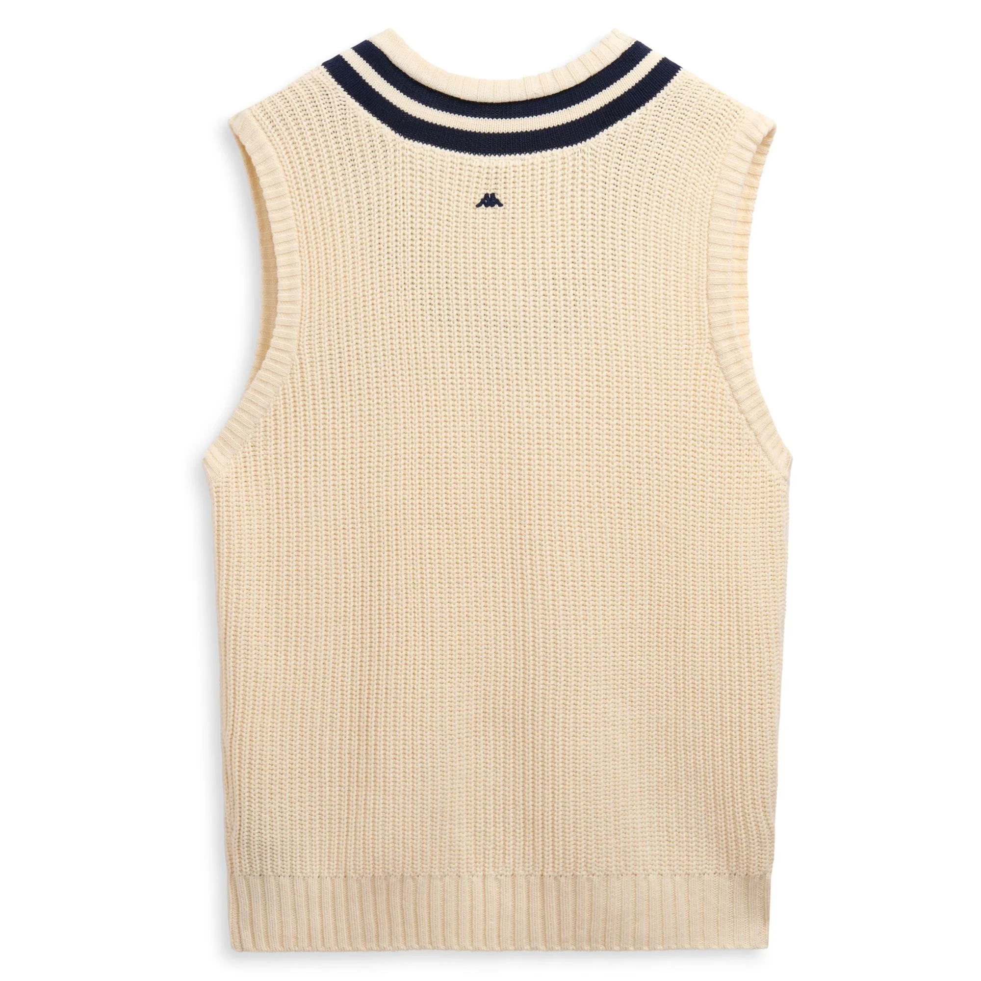 ROBE GIOVANI  ATHOLL - KNITWEAR - Vest - Man - WHITE MASTICE-BLUE MARINE - Image 2