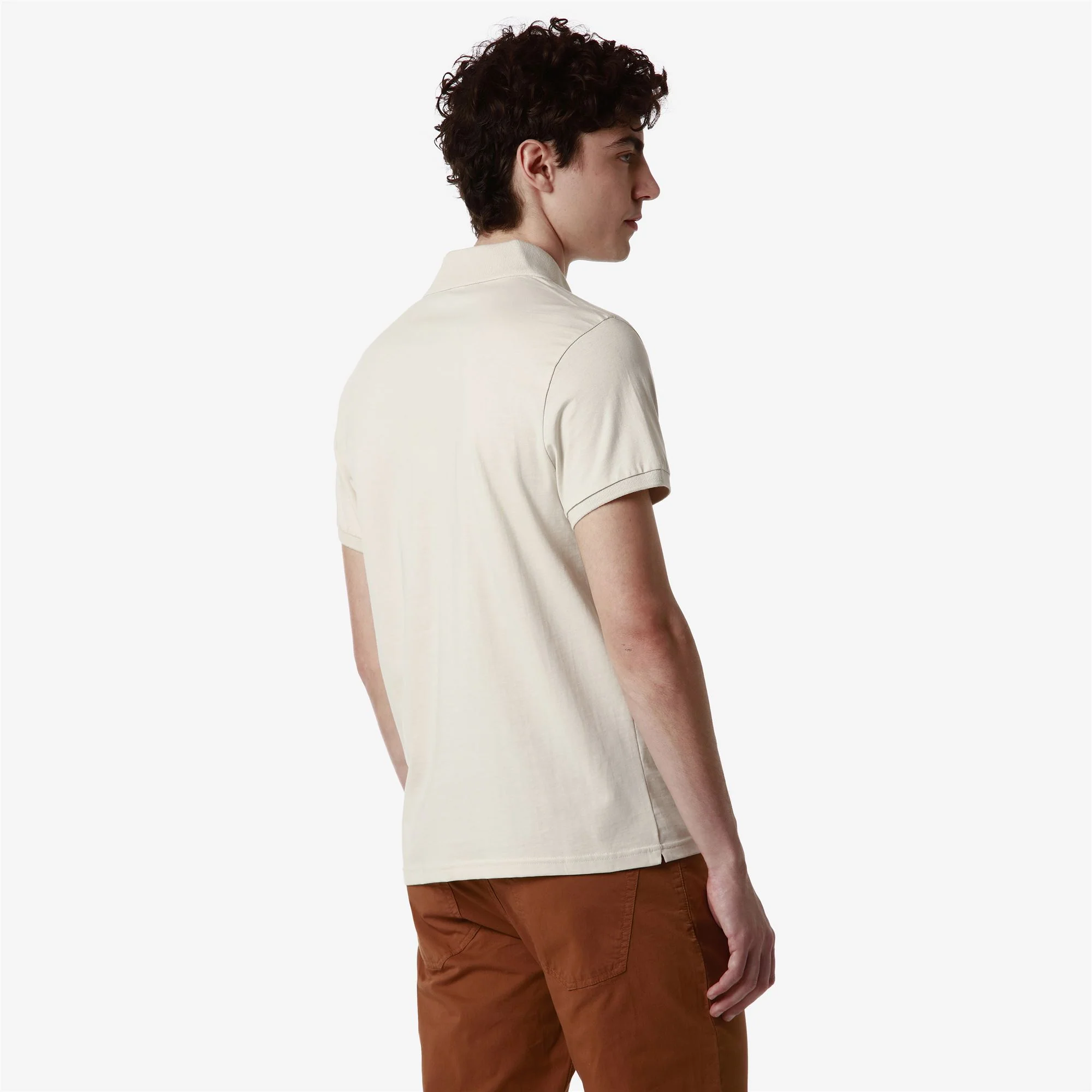 AARAU - La polo Robe di Kappa - Polo - Man - BEIGE MOONBEAM - Image 4