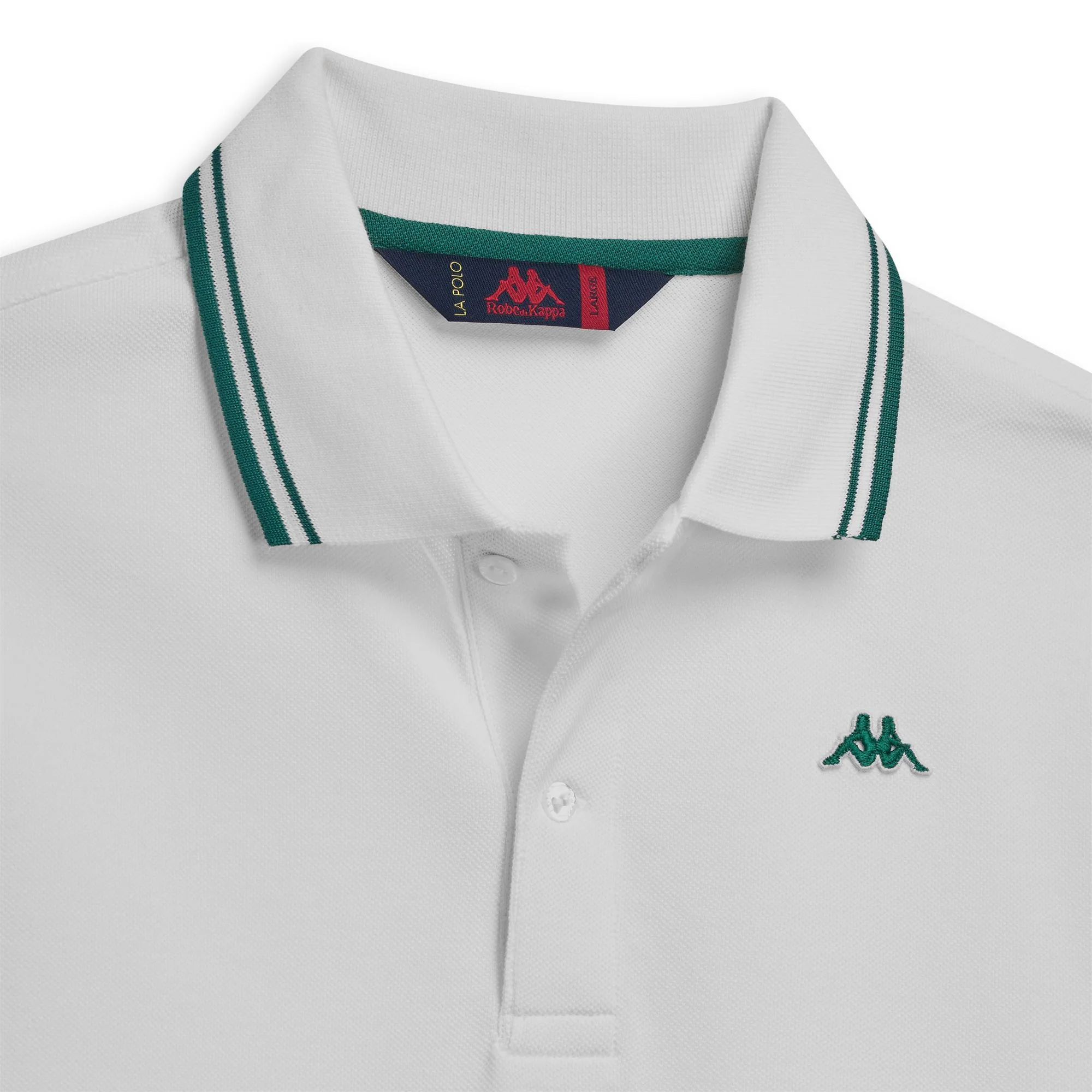 HARRY - La polo Robe di Kappa - Polo - Man - WHITE CLOUD-GREEN COLLEGE - Image 3