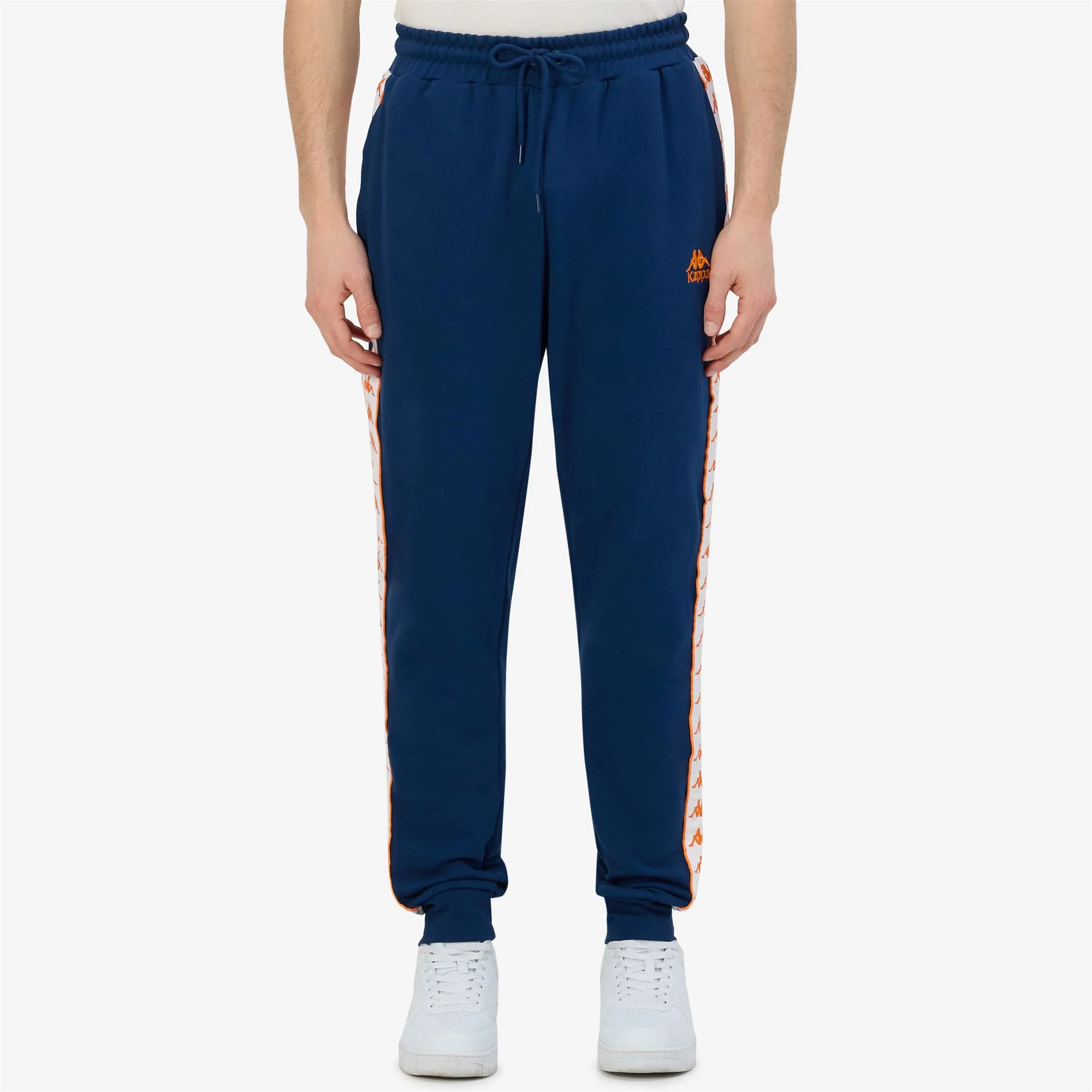 222 BANDA    ALANZ 3 - Pants - Sport Trousers - Man - BLUE DK-ORANGE - Image 6