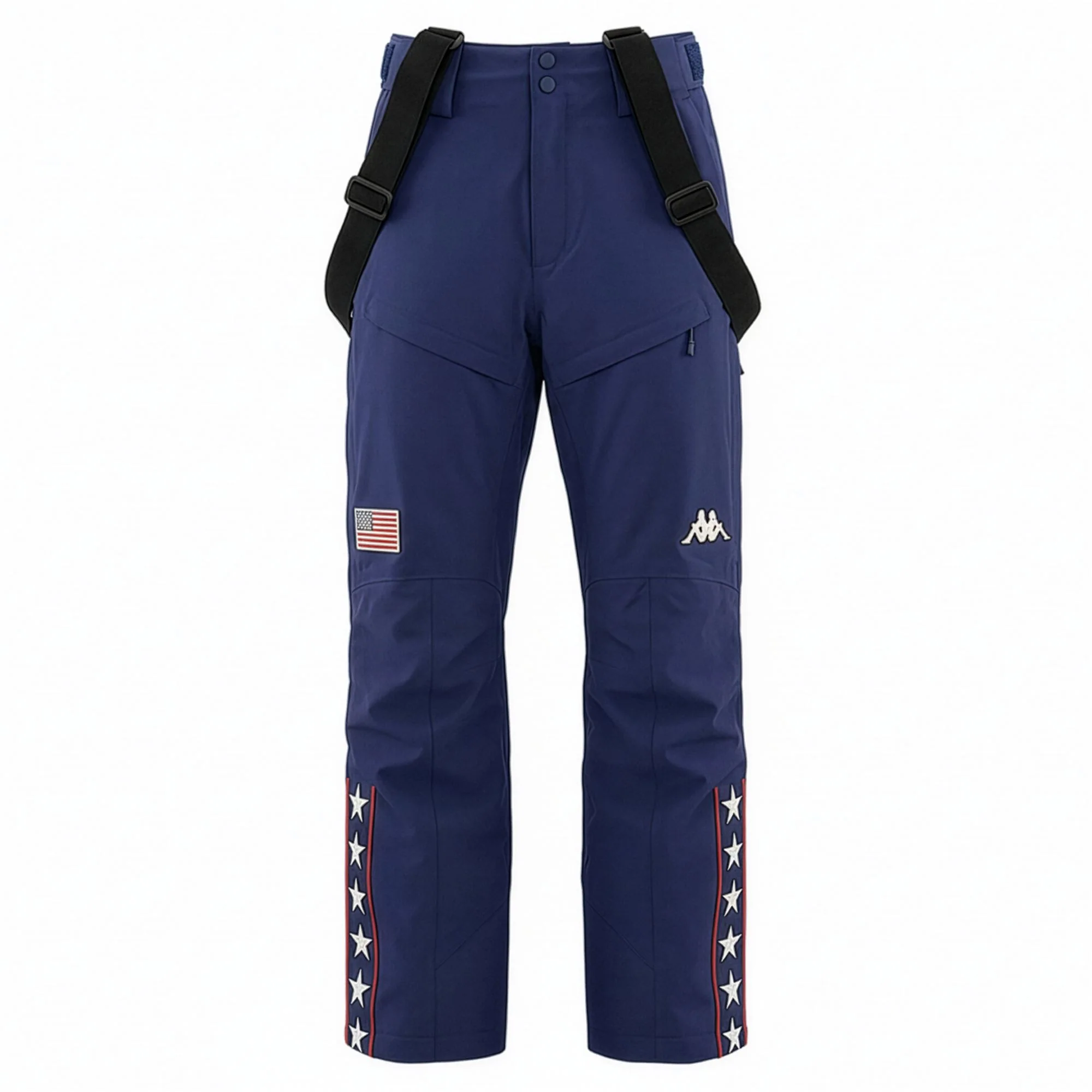 6CENTO 626B HZ USA - Pants - Sport Trousers - Unisex - BLUE CAVERN