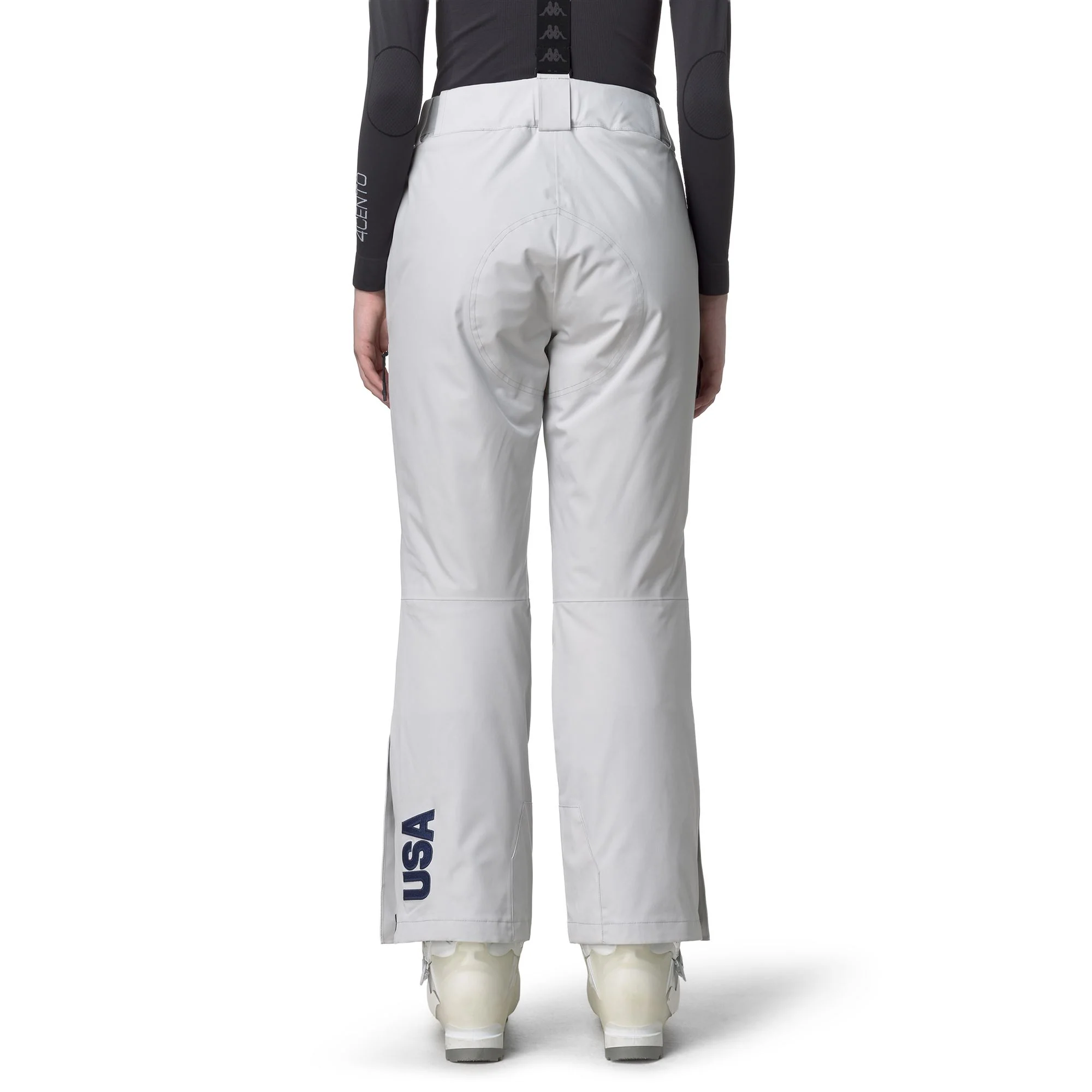 8CENTO    834 US - Pants - Sport Trousers - Woman - GREY LT LEAD - Image 6