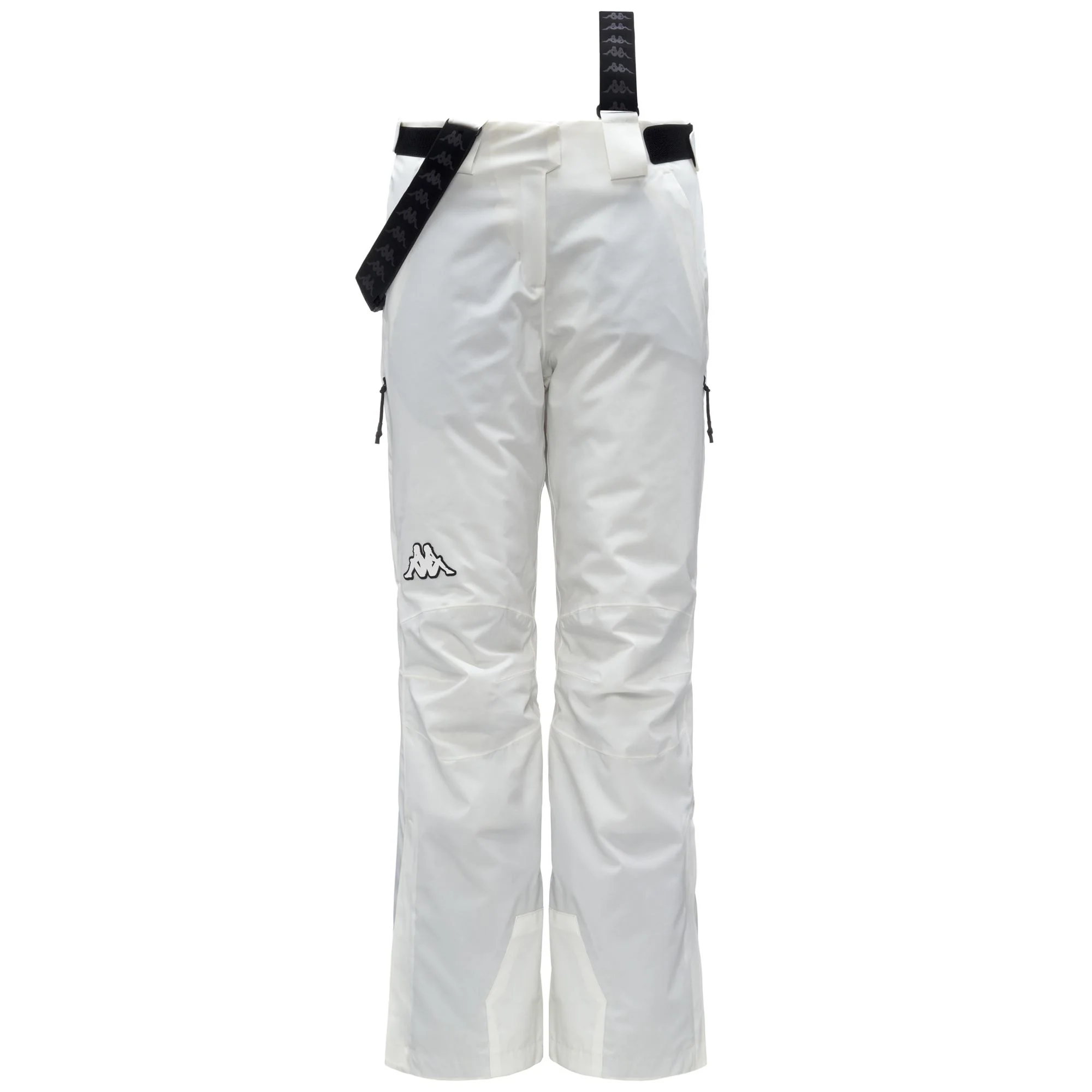 834 - Pants - Sport Trousers - Woman - White Coconut-Black - Image 2