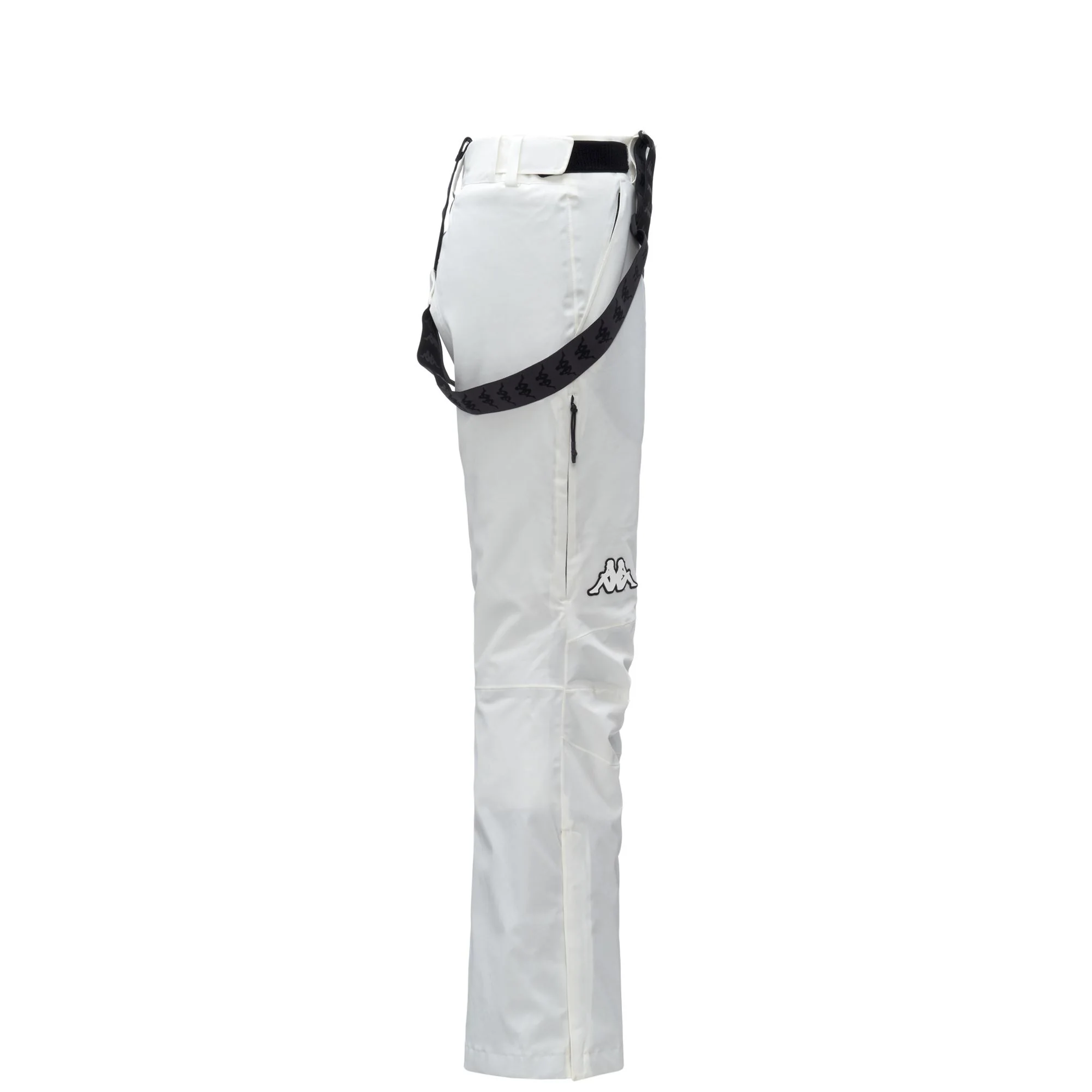 834 - Pants - Sport Trousers - Woman - White Coconut-Black - Image 3