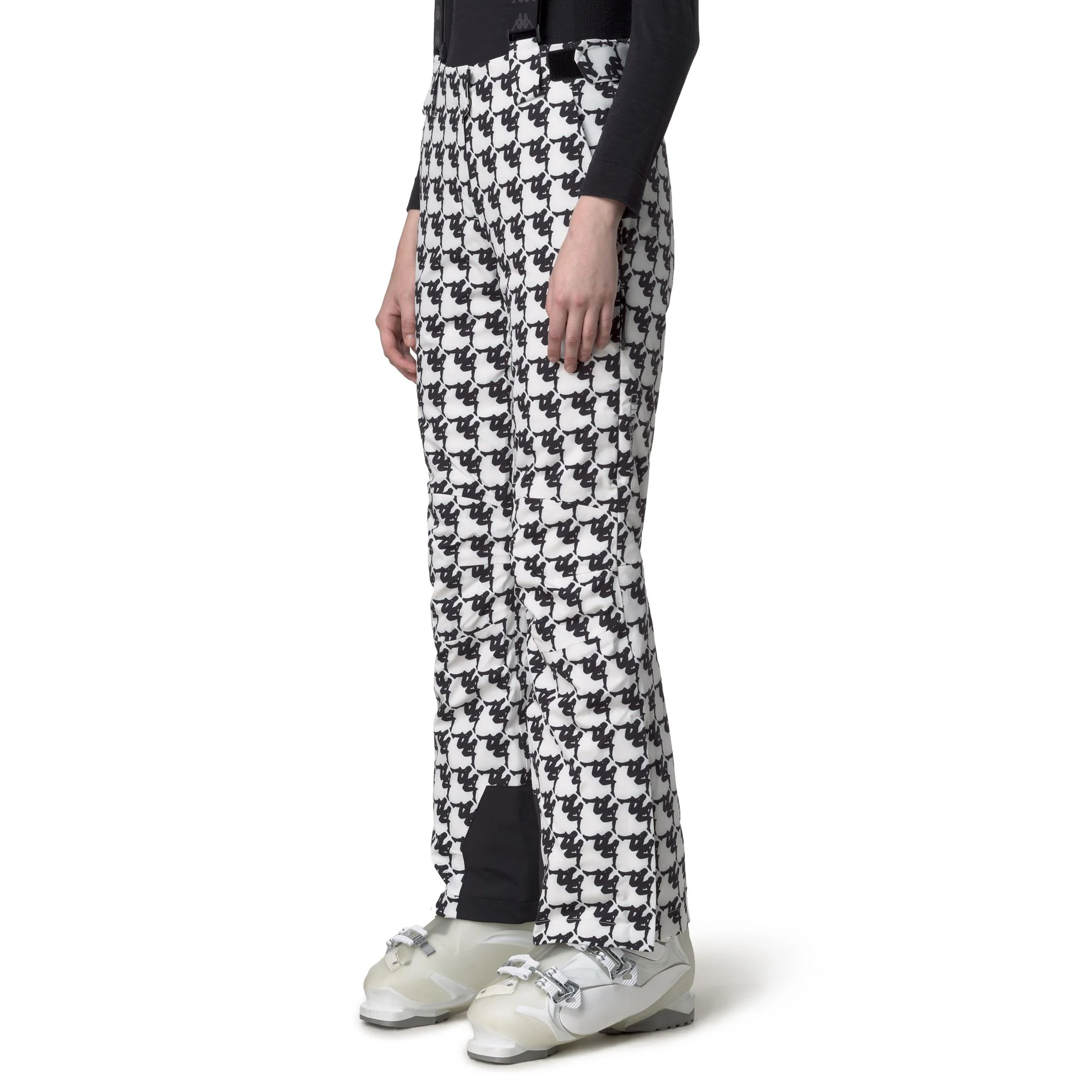 834G - Pants - Sport Trousers - Woman - Black-White - Image 5