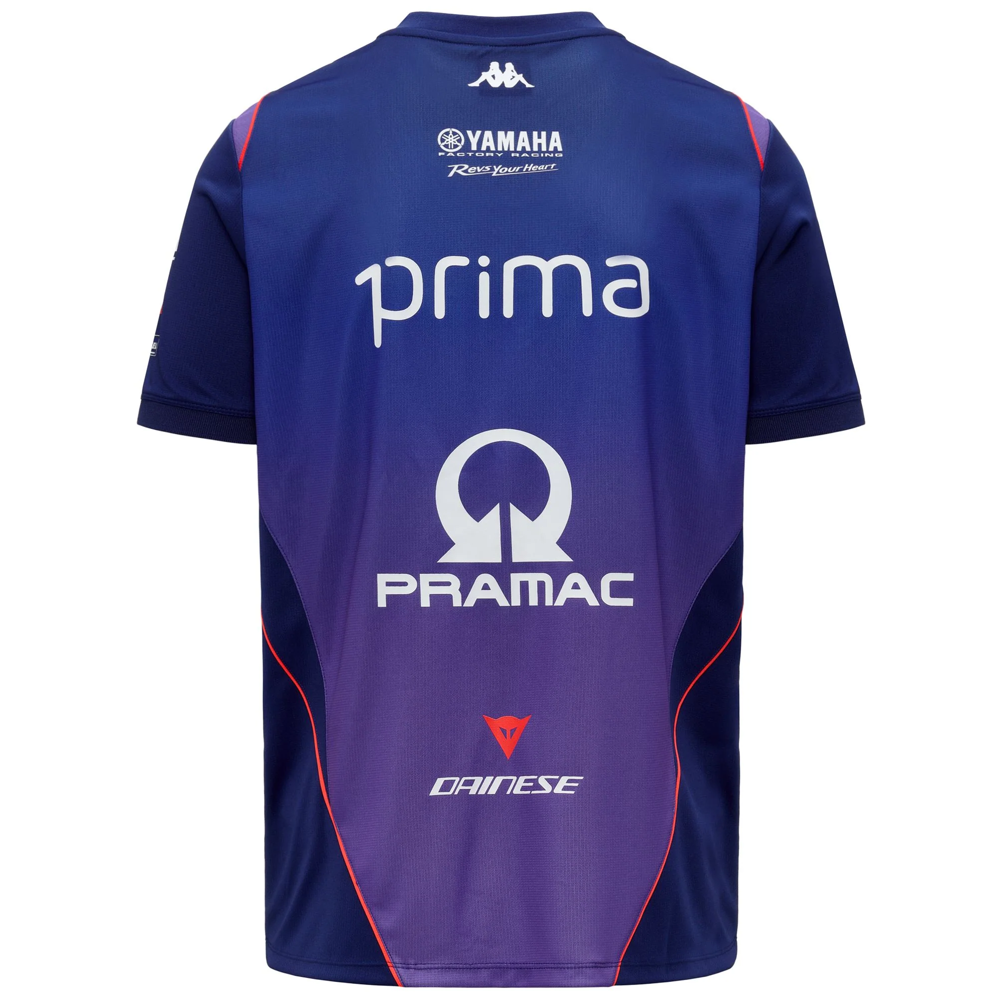 ACRAXO PRAMAC - Polo Shirts - Polo - Man - BLUE PRINT-VIOLET DEEP LAVANDER- ORANGE TOMATO - Image 3