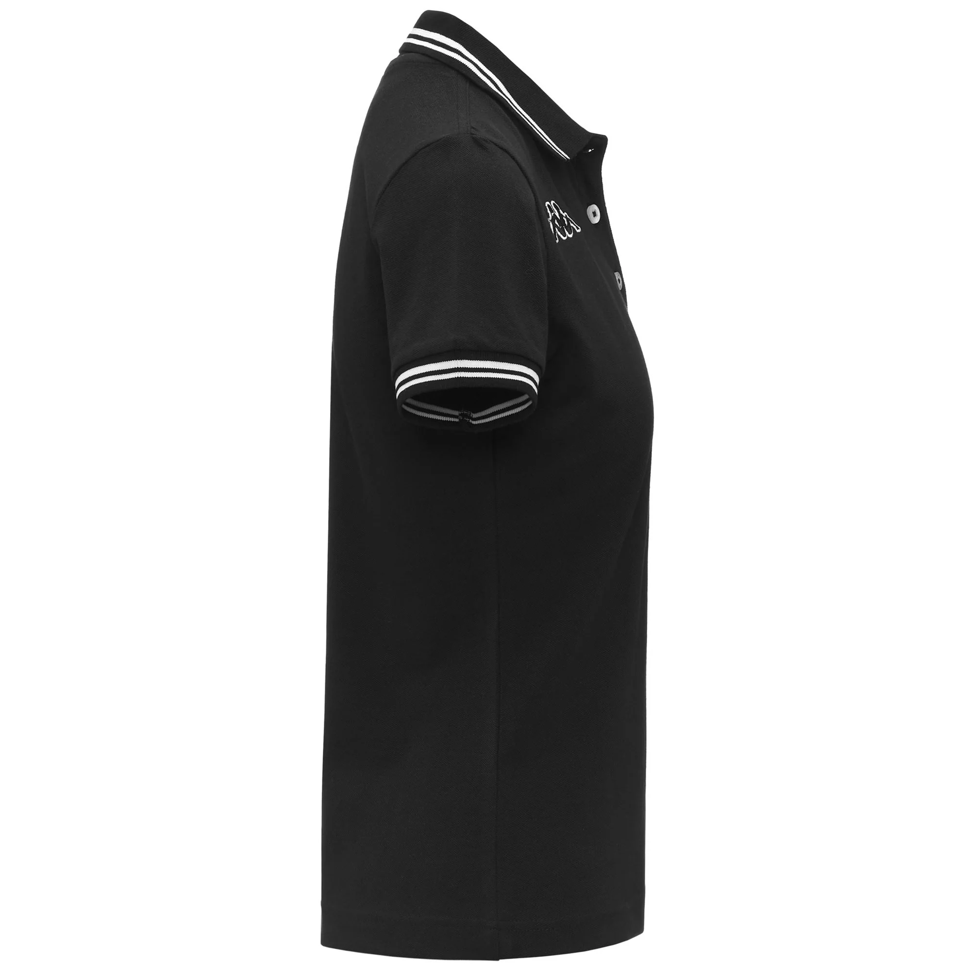 LOGO   MALTAX WSS SLIM - Polo Shirts - Polo - Woman - BLACK-WHITE - Image 2