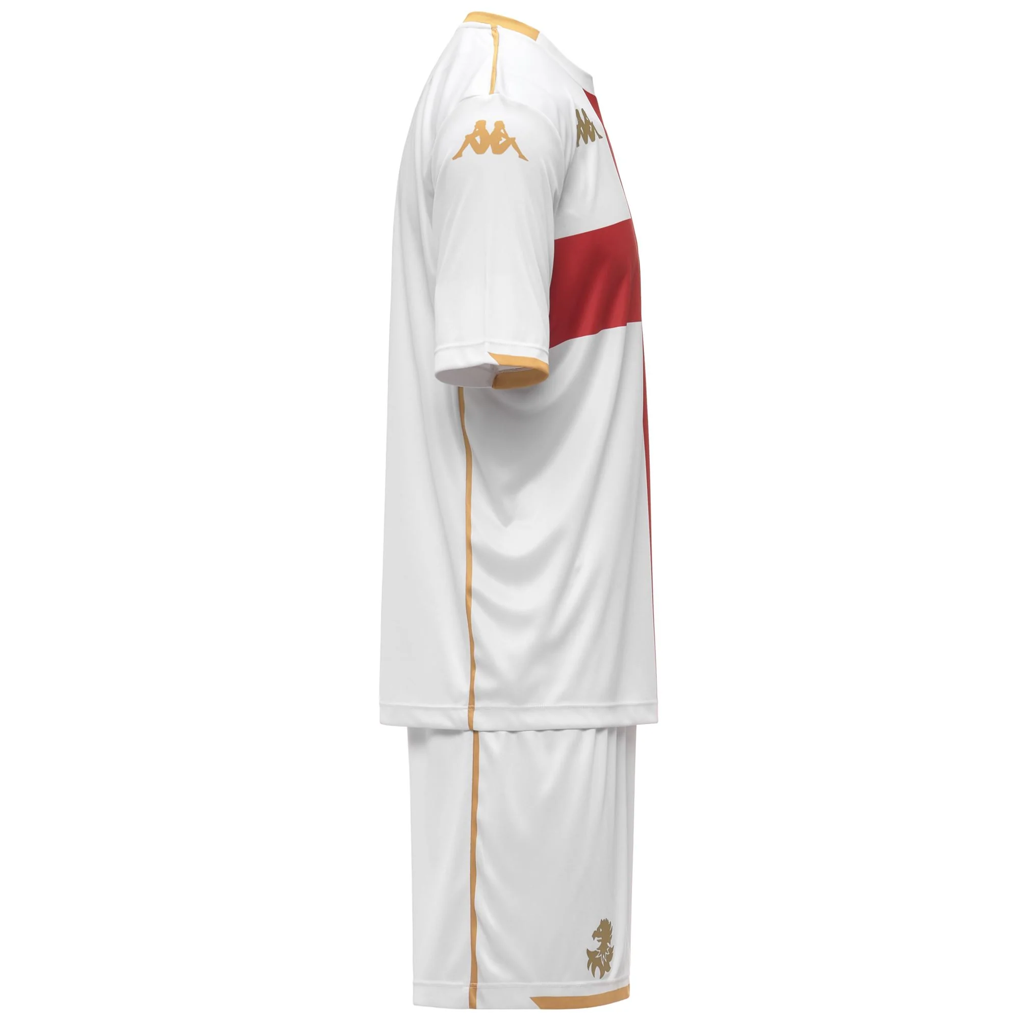 KOMBAT KIT 2026 AWAY GENOA - SETS - Shorts / T-Shirt - Man - WHITE-RED BLAZE-YELLOW GOLD RICH - Image 2