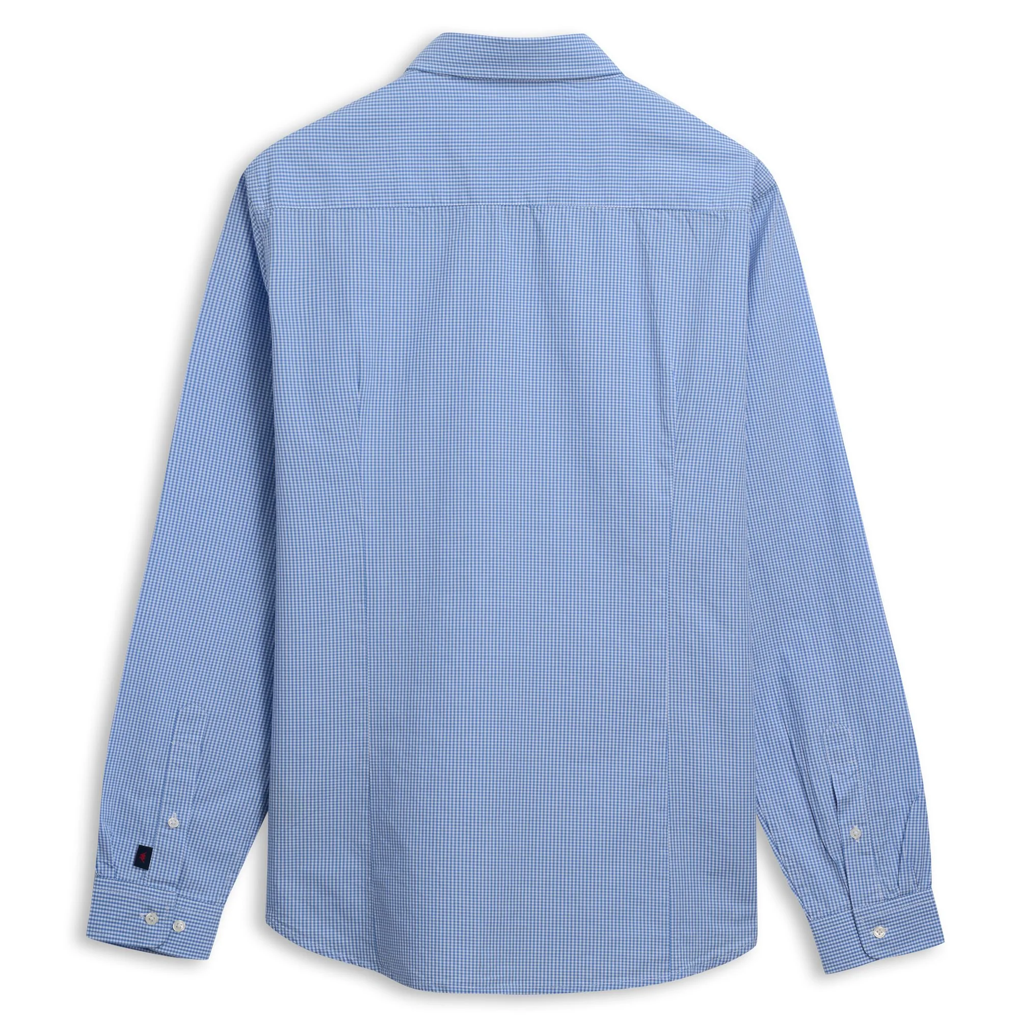 NICABAR - SHIRTS - Button  Down - Man - WHITE-AZURE CHECK - Image 2