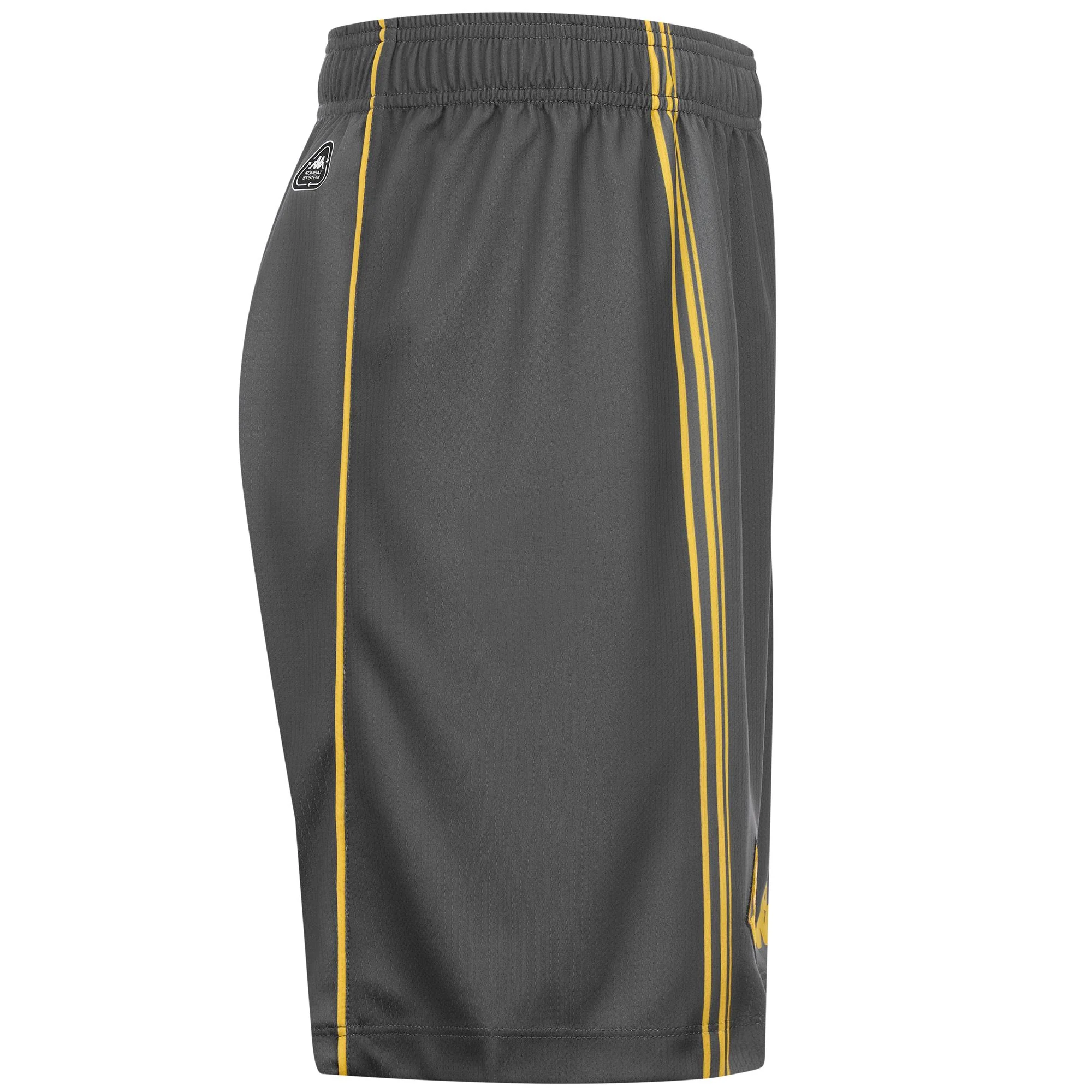 KOMBAT RYDER 2026 FIORENTINA - Shorts - Sport  Shorts - Man - GREY POPPY-GREY SHADOW DK-YELLOW BUMBLEBEE - Image 2